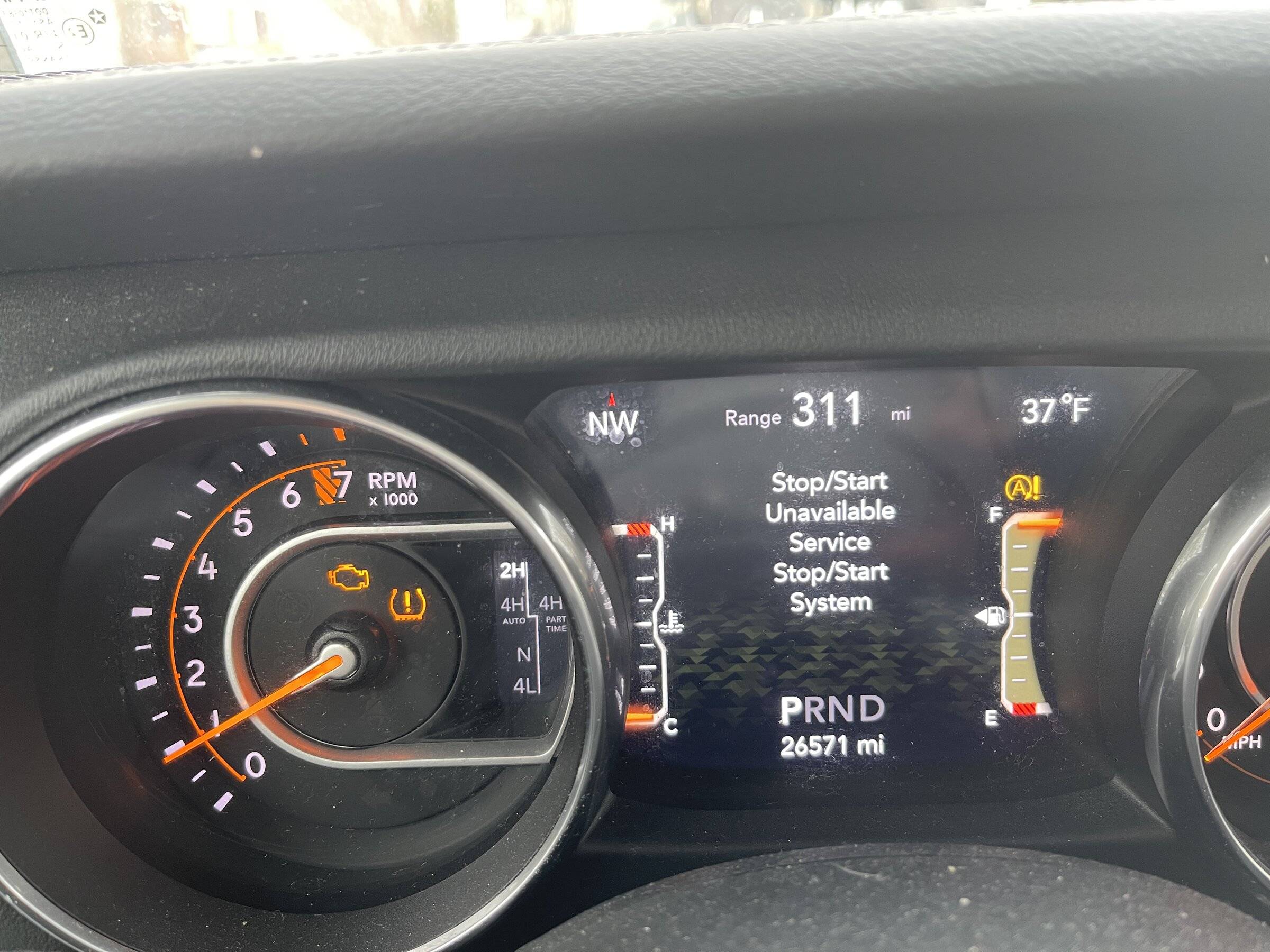 Jeep Wrangler JL Auto Start/Stop Function Warning Light... 3F537F6D-DB5E-41CF-84E6-D96297554F7C