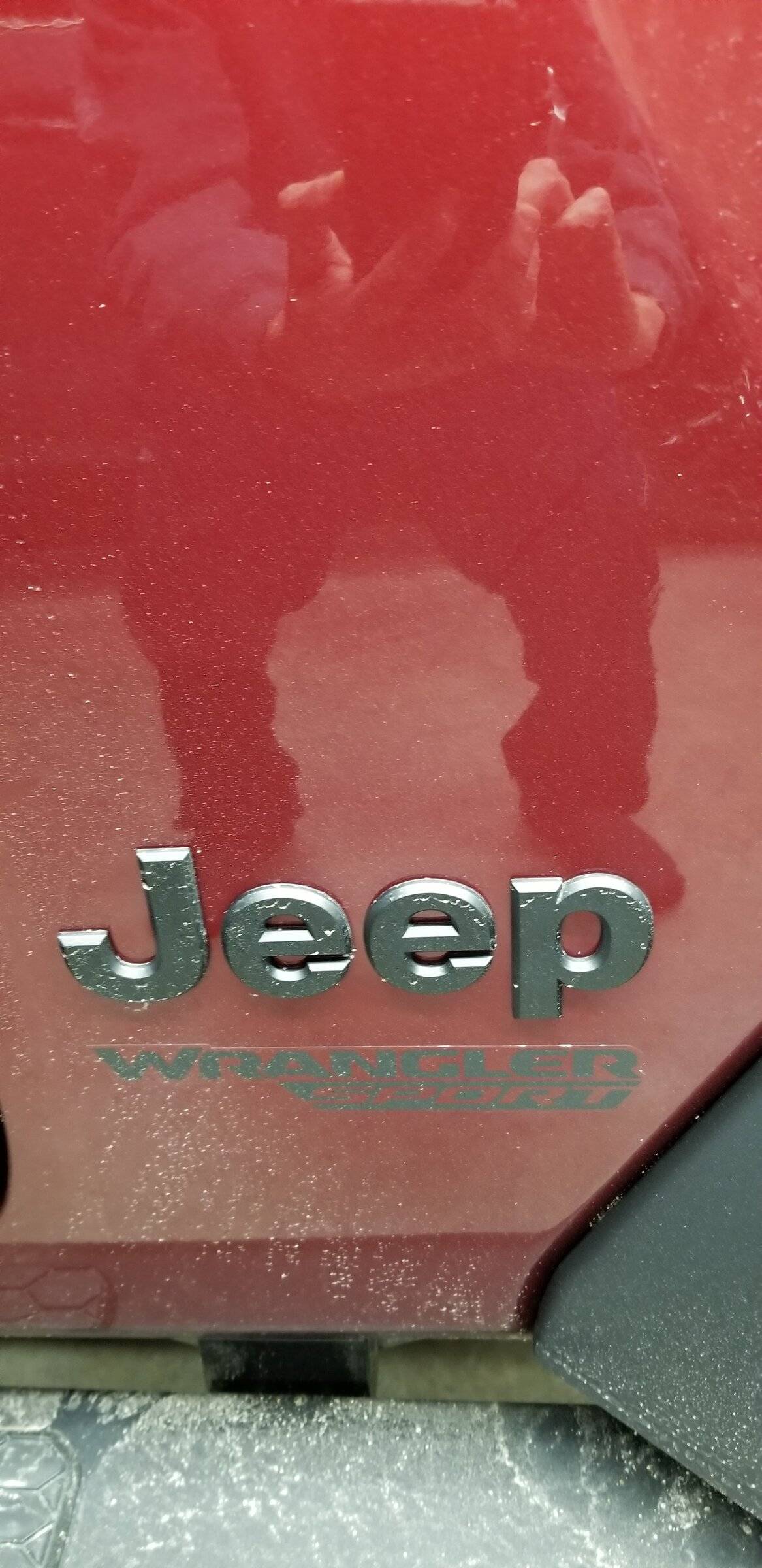 Jeep Wrangler JL Blackout "Jeep" lettering 20220106_204924