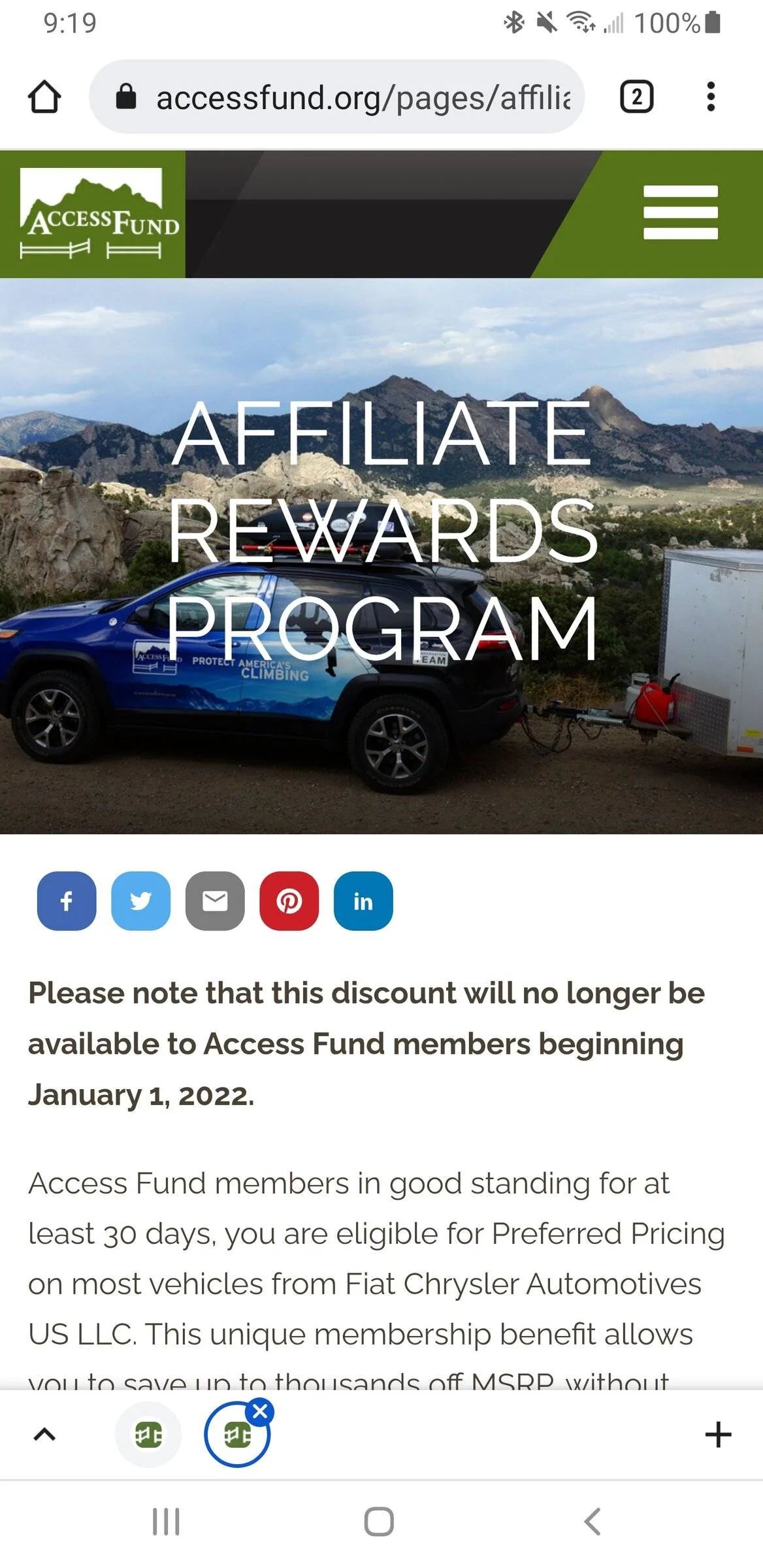 Jeep Wrangler JL FCA Affiliate Program Reactivated Screenshot_20220106-211908_Chrom