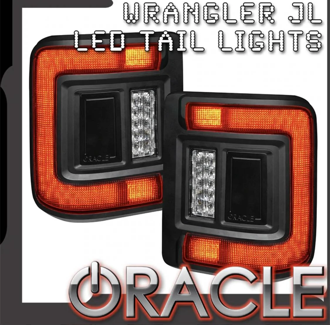 Jeep Wrangler JL Oracle Flush Mount LED Tail lights $300 60D32941-150E-4181-8782-A8A12FB73102