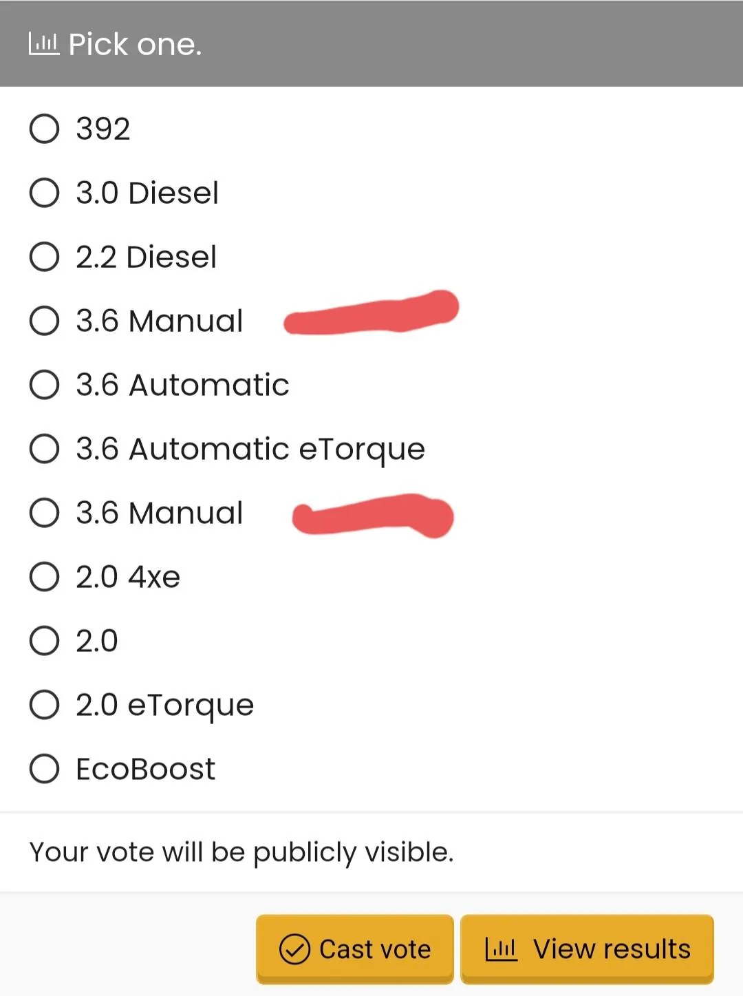 Jeep Wrangler JL The great meaningless engine poll Screenshot_20220111-173803_Samsung Internet