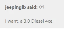 Jeep Wrangler JL The great meaningless engine poll 1641992624914
