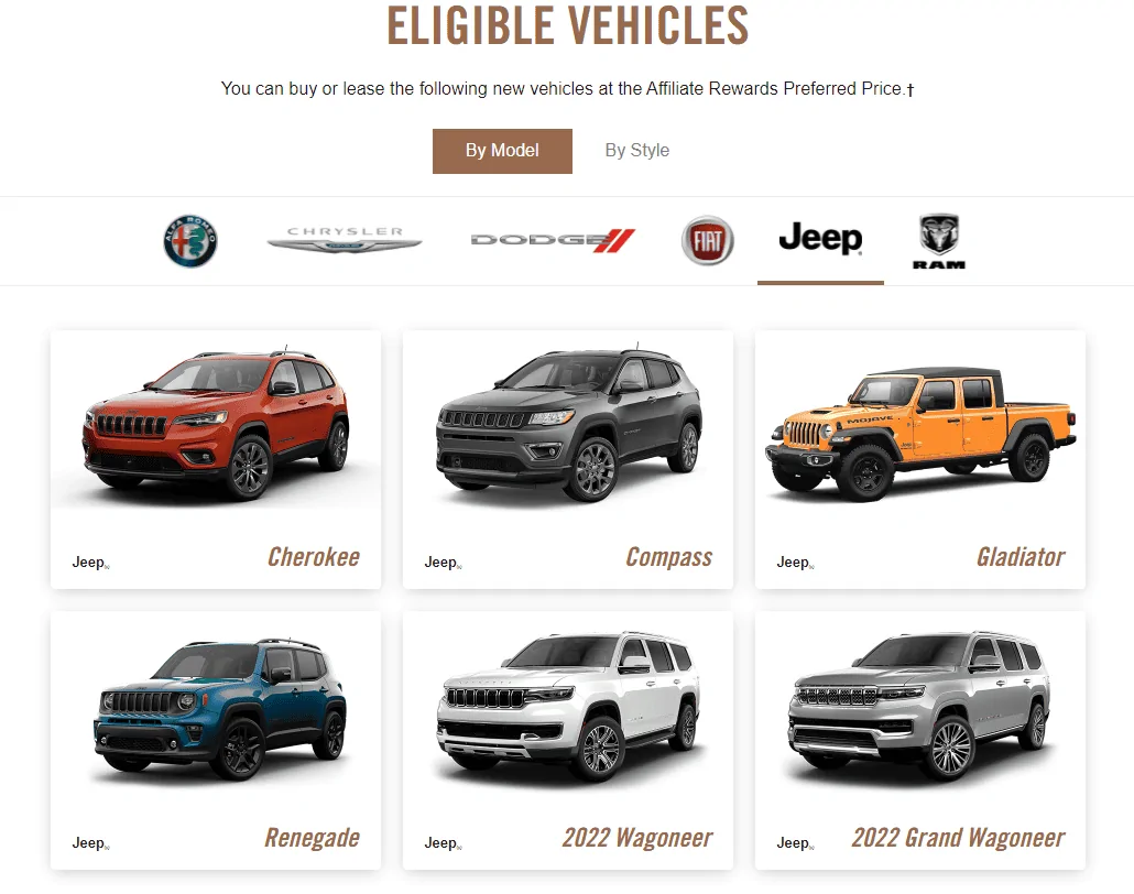 Jeep Wrangler JL FCA Affiliate Program Reactivated Screenshot 2022-01-12 080522