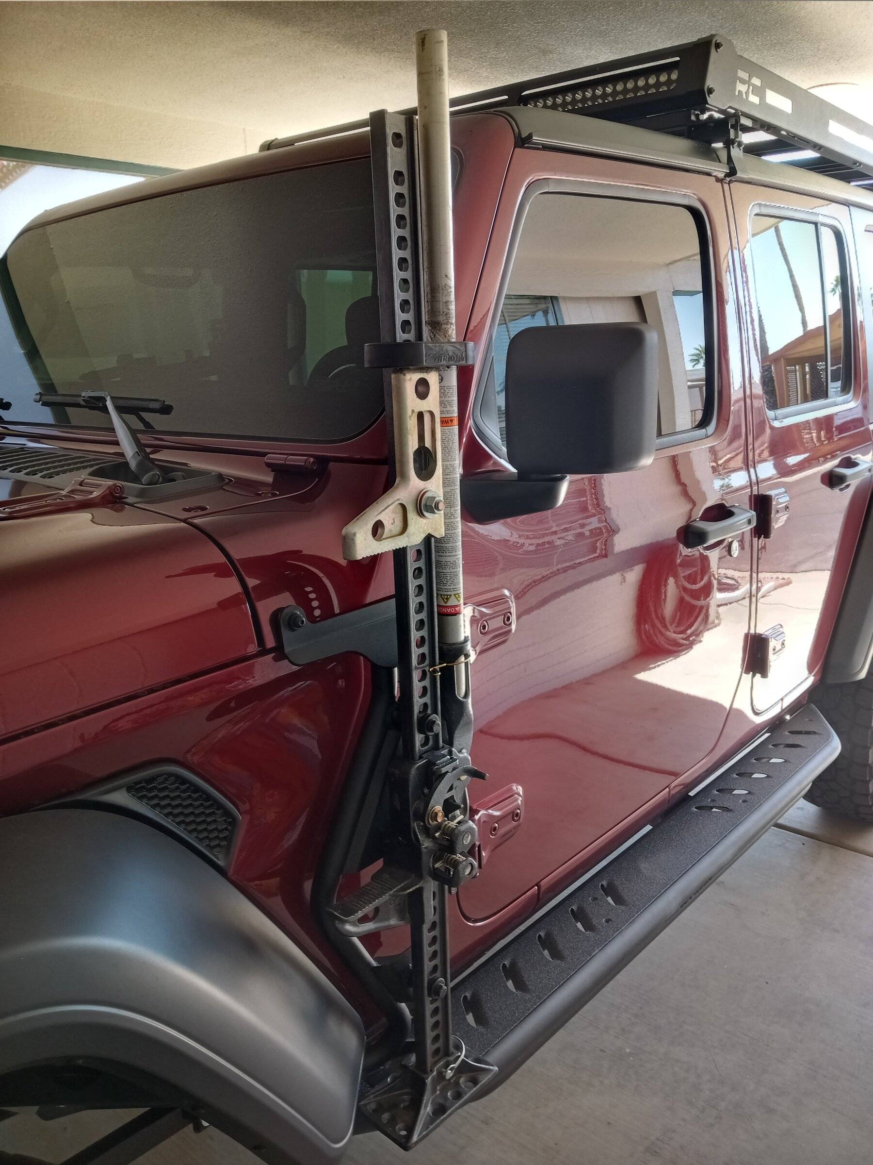 Jeep Wrangler JL Do I need steps? Jack Mount 05