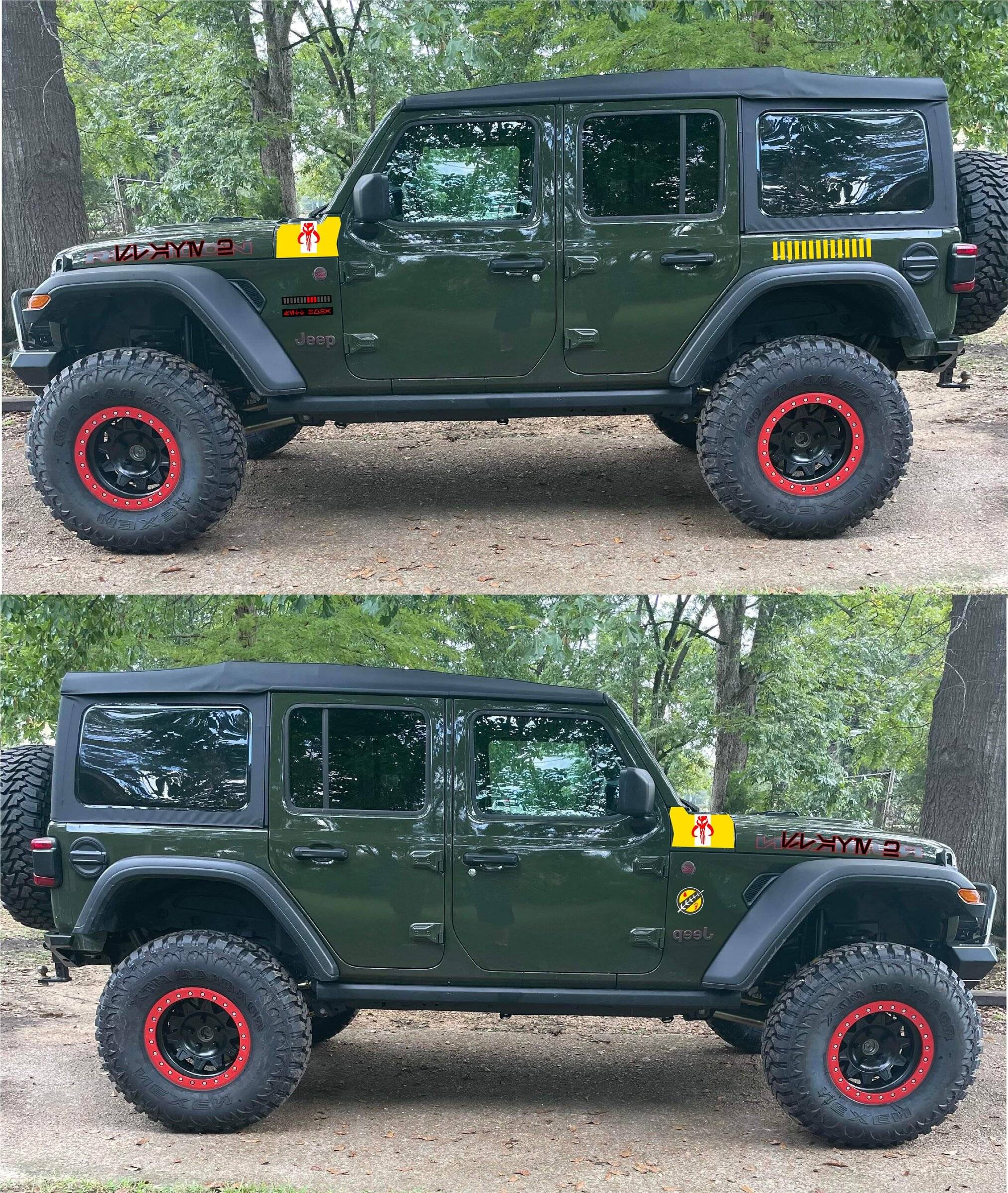 Jeep Wrangler JL The Bubba Fett build CE4CAE57-B19B-4C62-80A0-B465302558BD