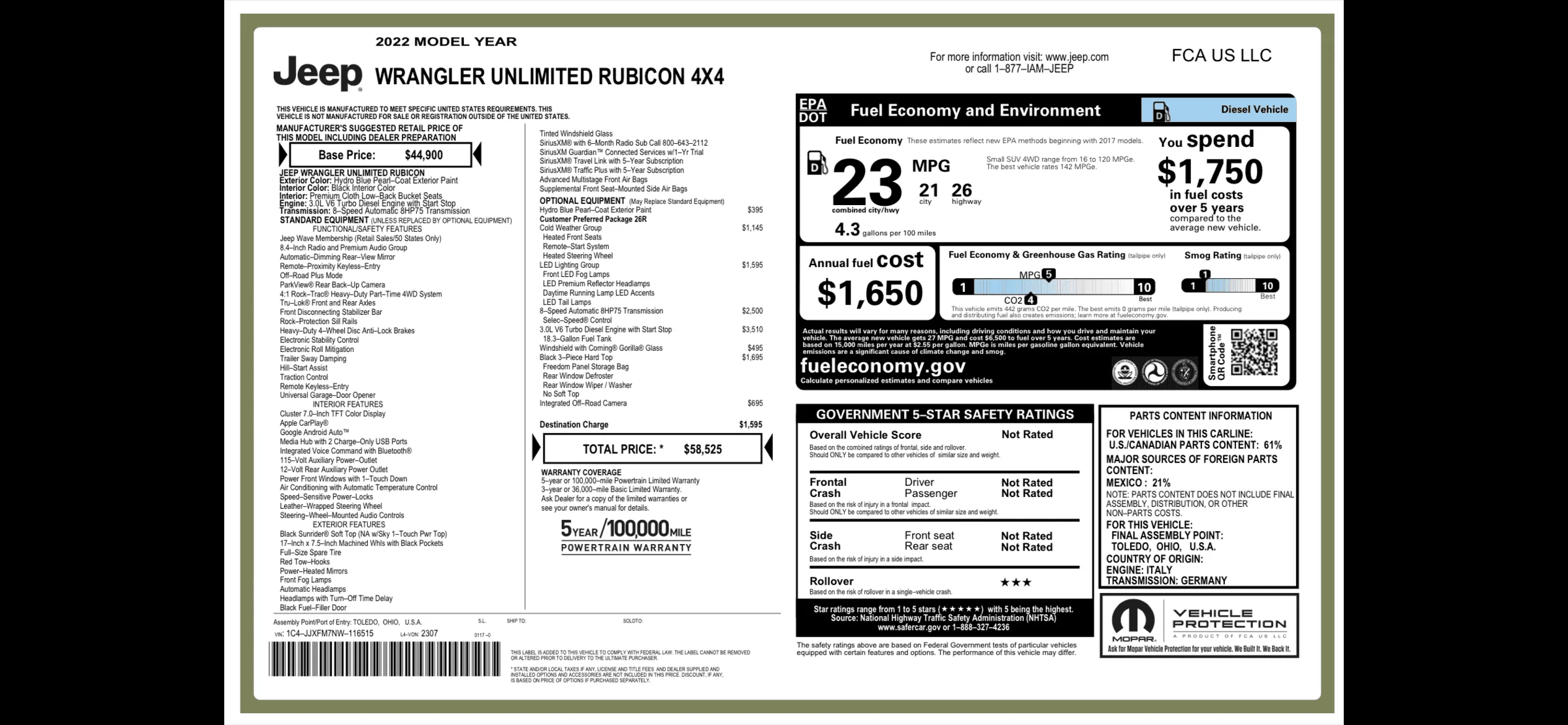 Jeep Wrangler JL 22 wrangler order date, vin and actual deliveries. 75910B05-39FD-4C0F-908F-ADAACC2EAC5E