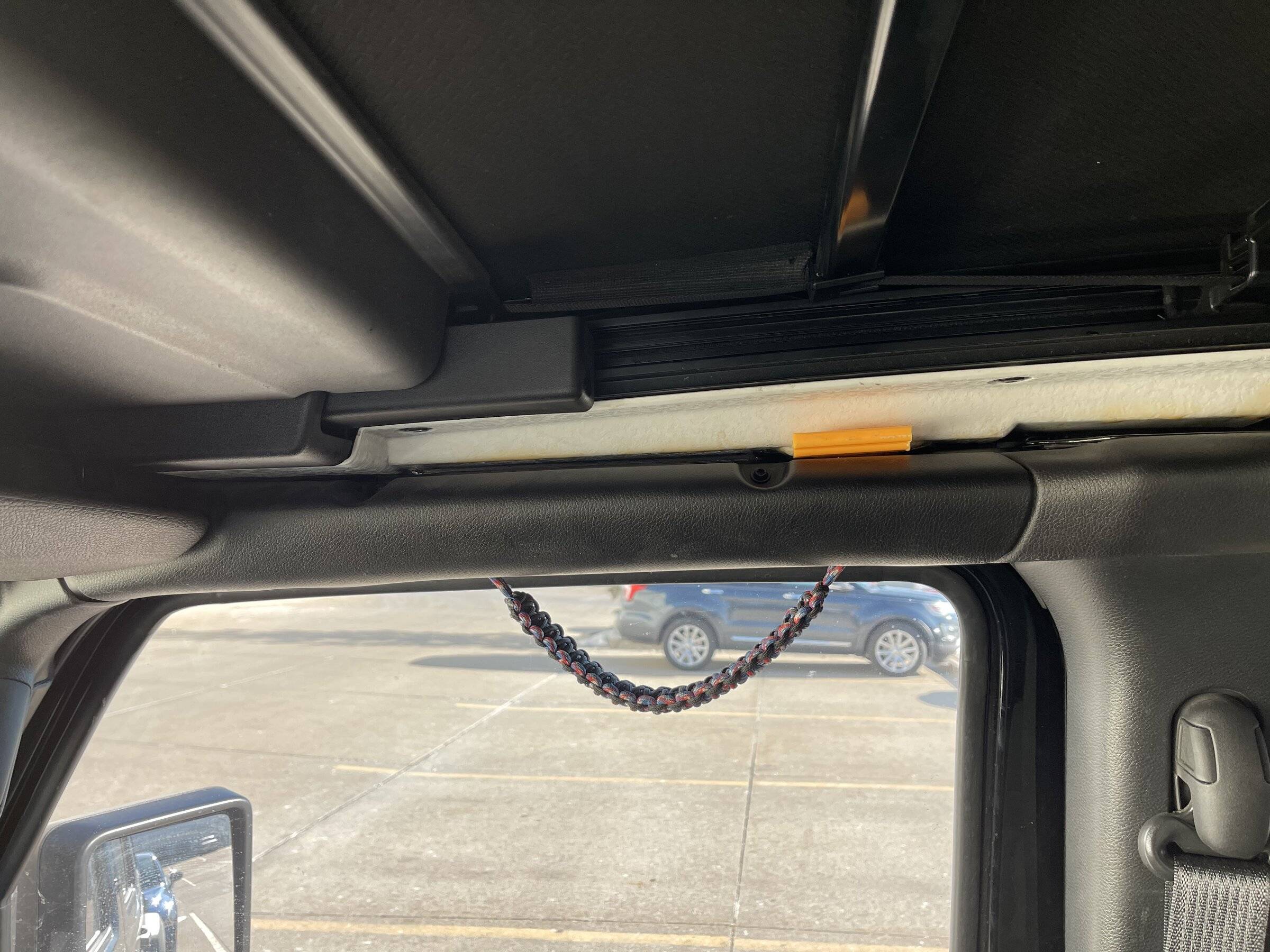 Jeep Wrangler JL Sky one touch rattling..driving me nuts! 795540BC-935A-40CC-B2F2-9AA797160554