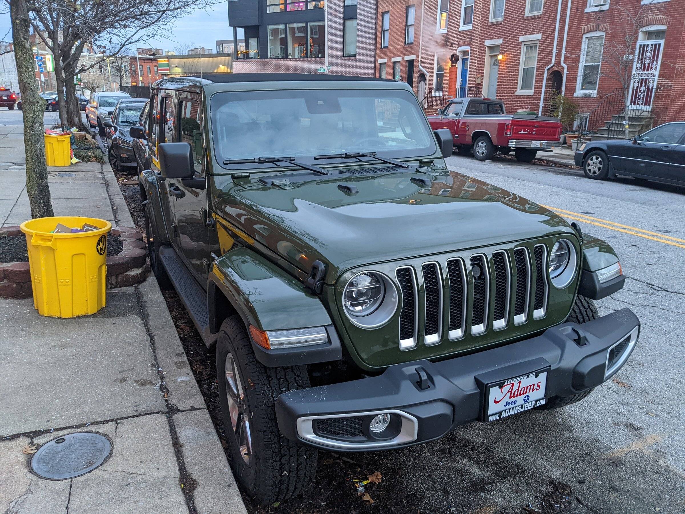 Jeep Wrangler JL 22 wrangler order date, vin and actual deliveries. PXL_20220120_221622125