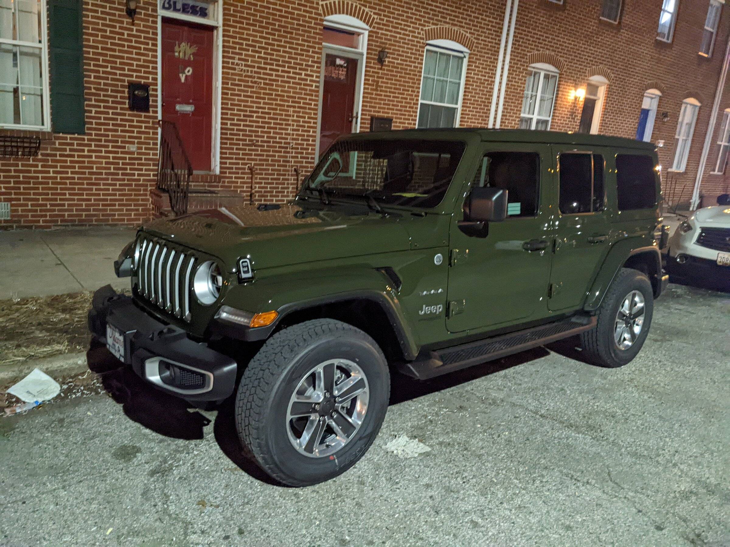 Jeep Wrangler JL 22 wrangler order date, vin and actual deliveries. PXL_20220120_000114569