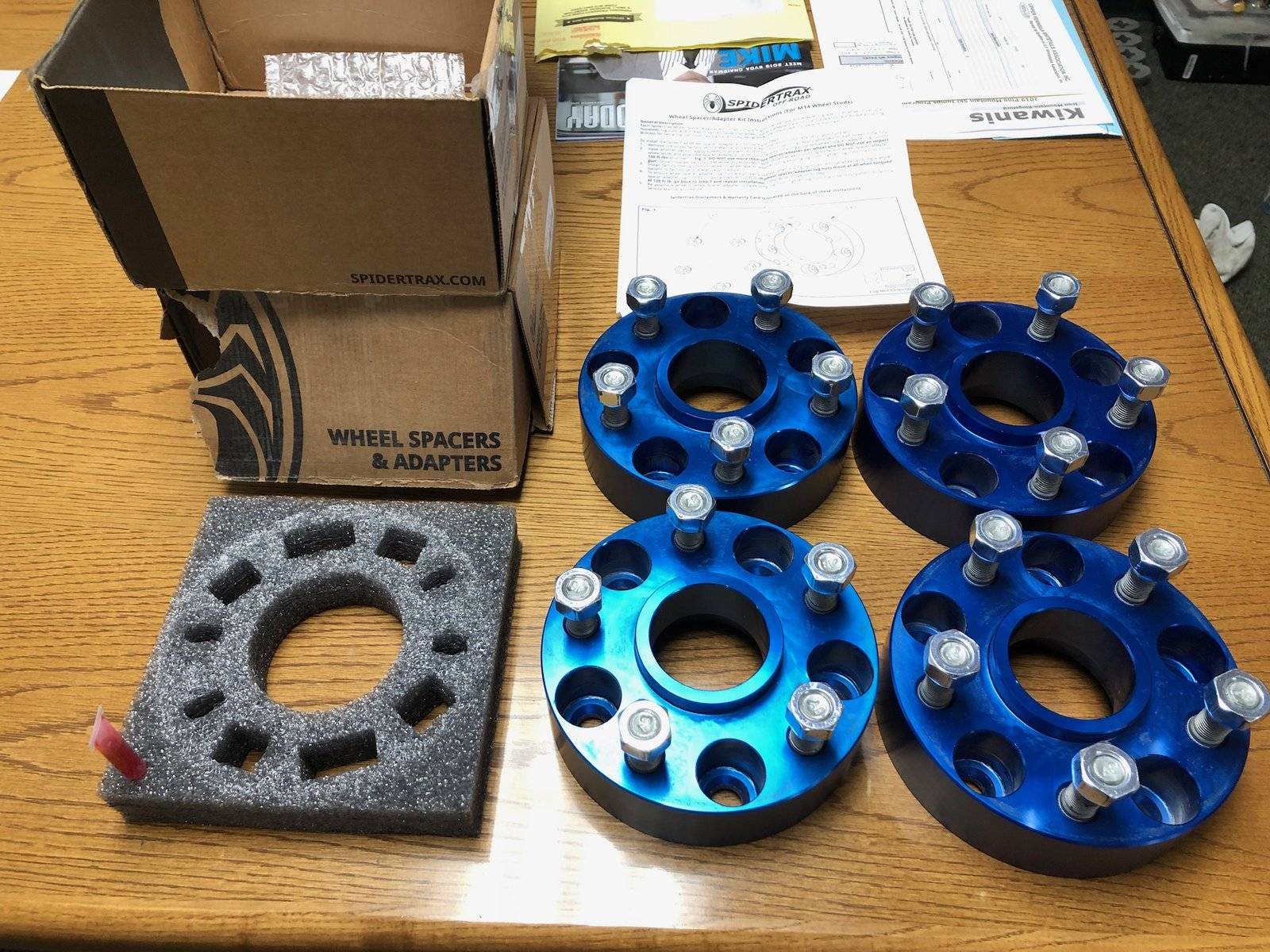 Jeep Wrangler JL SpiderTrax 1.75" Spacers ST 2 (2)