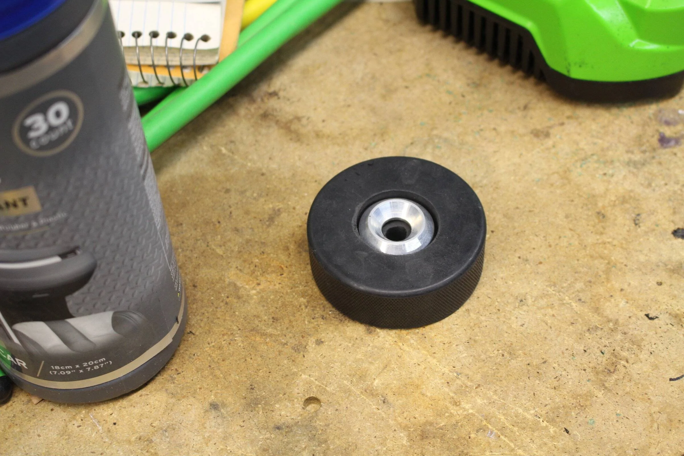 Jeep Wrangler JL Hockey Puck Bump Stop Install (Front) IMG_0806