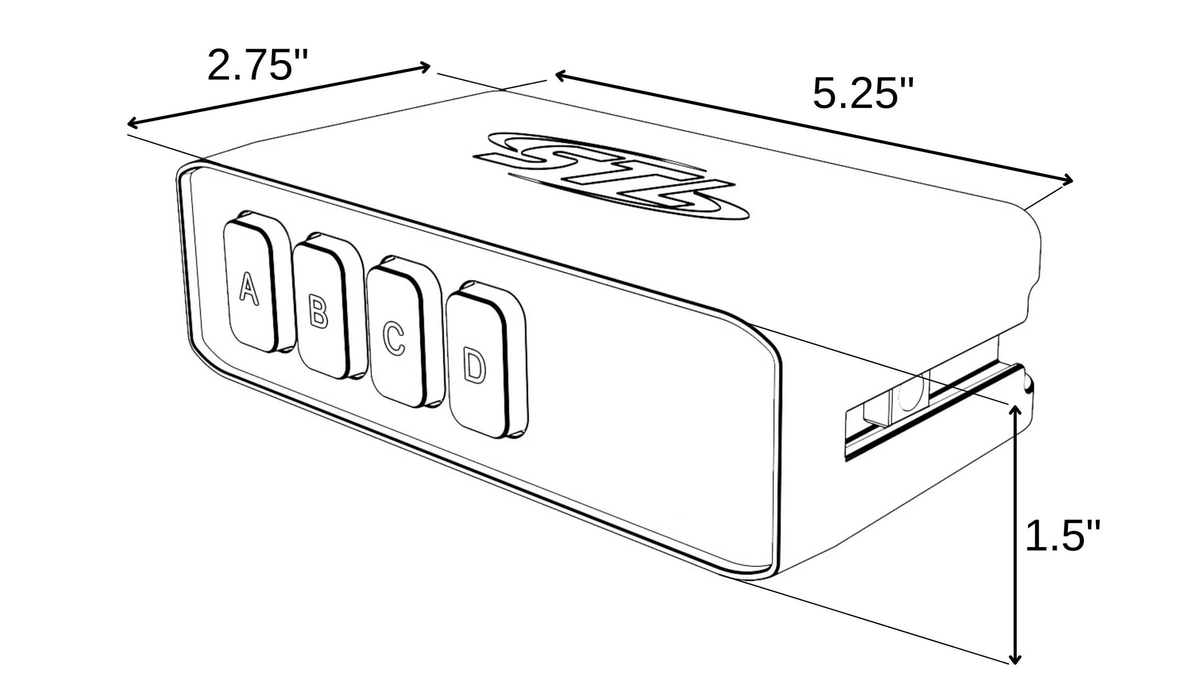 Jeep Wrangler JL STL 4 switch box C111728E-8A45-4A9C-AF91-29EEDB240EA3