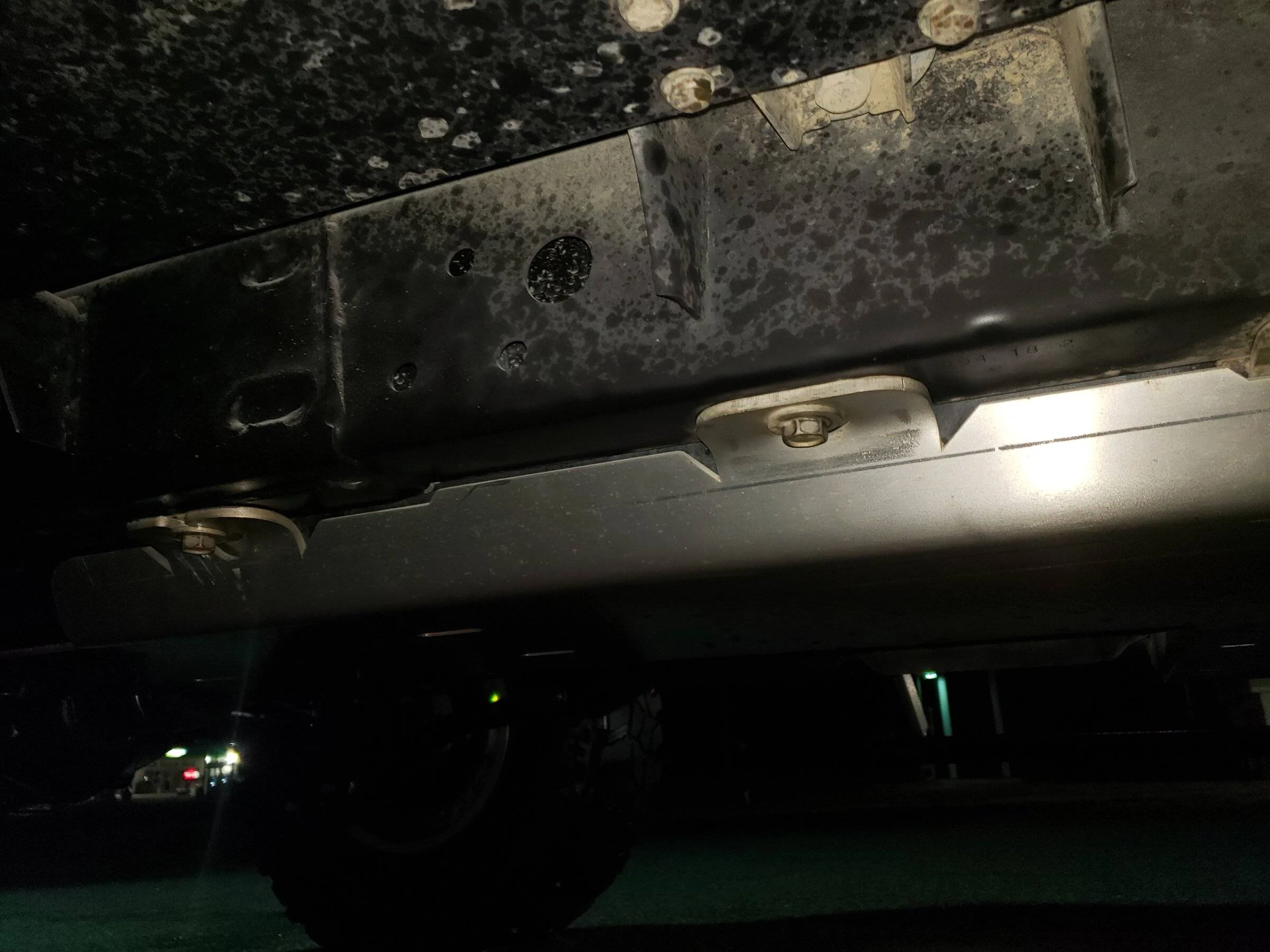 Jeep Wrangler JL Transmission / Transfer Case Failure and Fire 20211227_214713