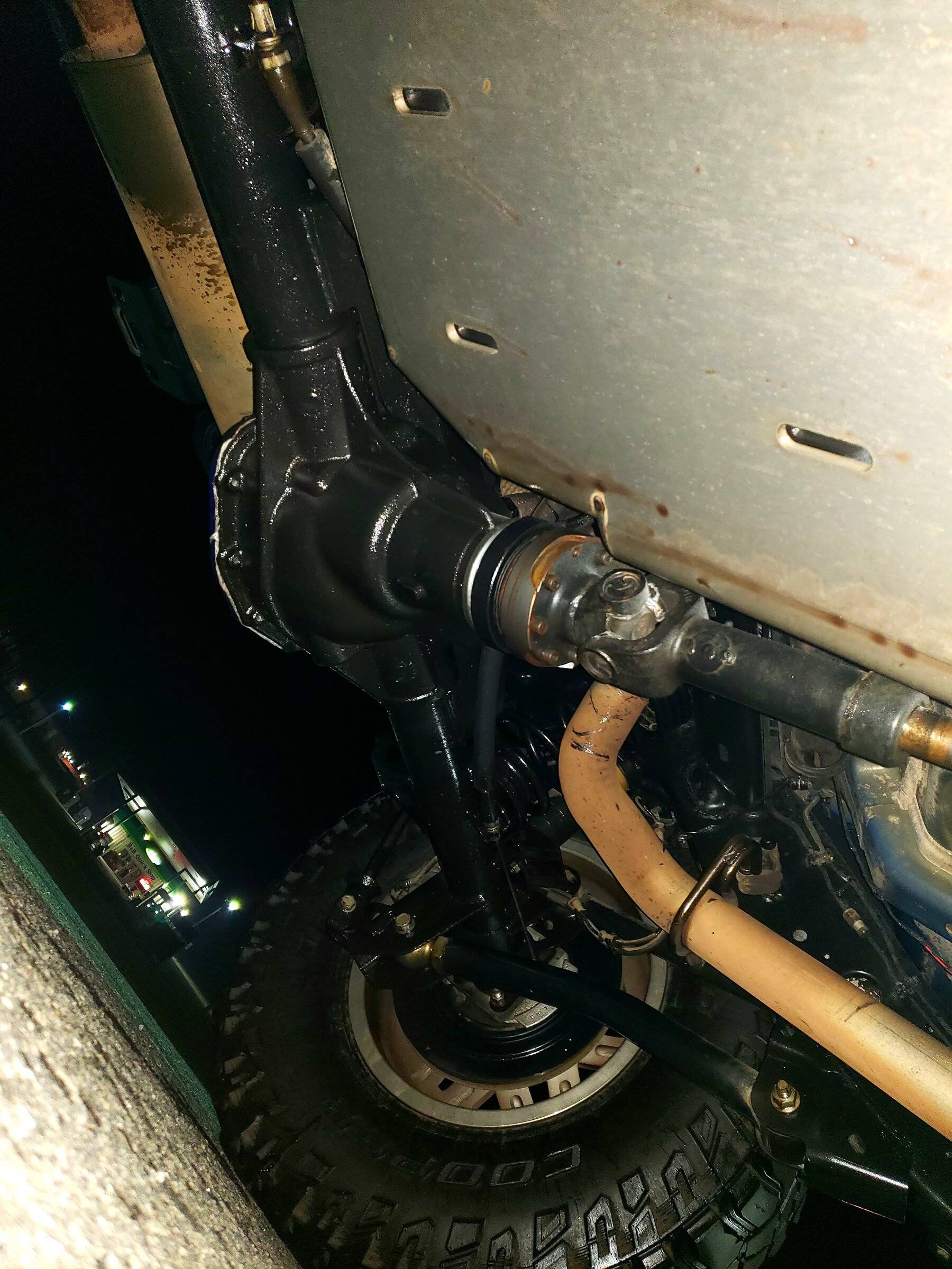 Jeep Wrangler JL Transmission / Transfer Case Failure and Fire 20211228_070832