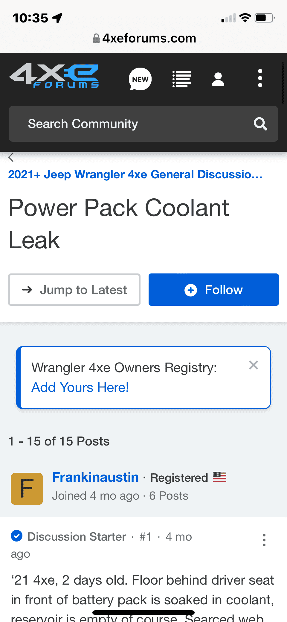 Jeep Wrangler JL 2023 refresh? E5FA6CAE-FDFB-459E-BA92-91445EEA3DBC