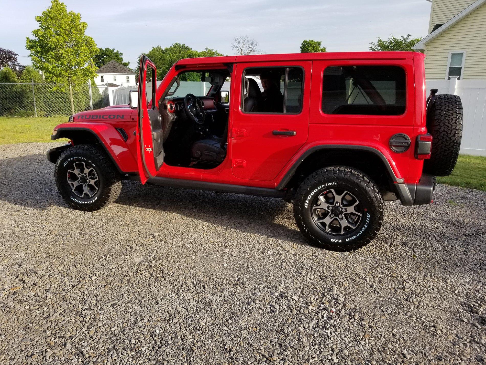 Jeep Wrangler JL 5 Rubicon wheels, tires, tpms 20180616_184909