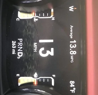 Jeep Wrangler JL Sahara gas mileage IMG_0903
