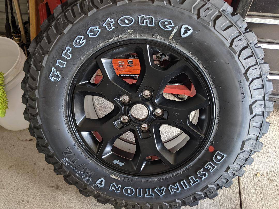 Jeep Wrangler JL 22 Willys Firestone Tires and Wheels Fire2