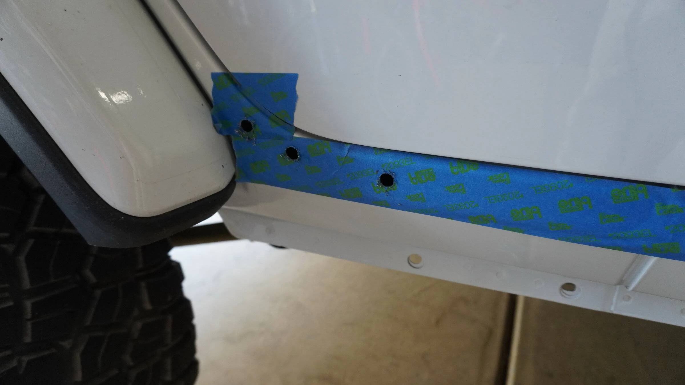 Jeep Wrangler JL Just Another White Rubicon ARB Sliders Install 4