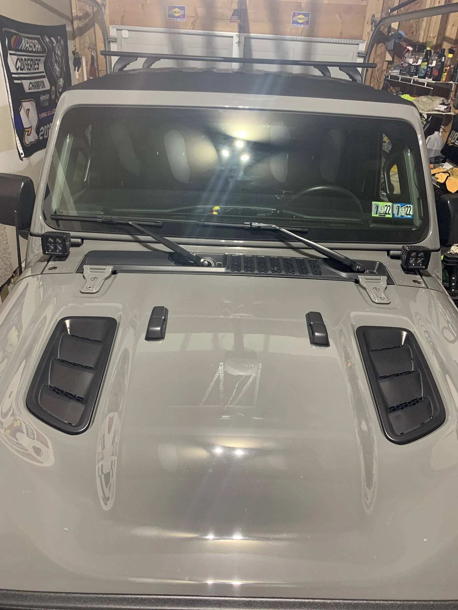Jeep Wrangler JL F/S Rough Country Cube Lights - $60 imag