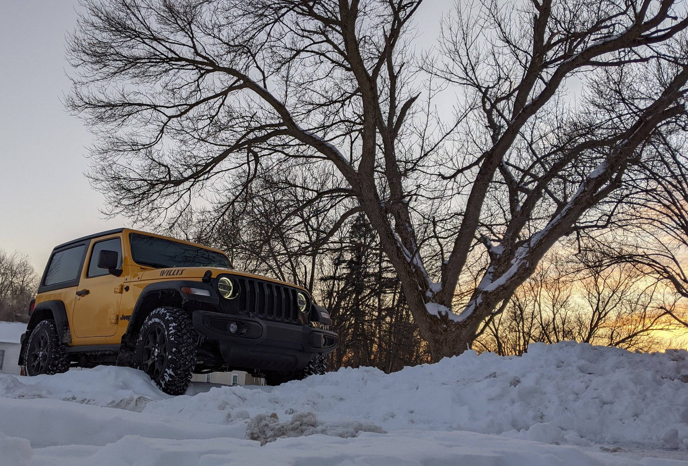 Jeep Wrangler JL Jeeps in Snow WillysInSnow