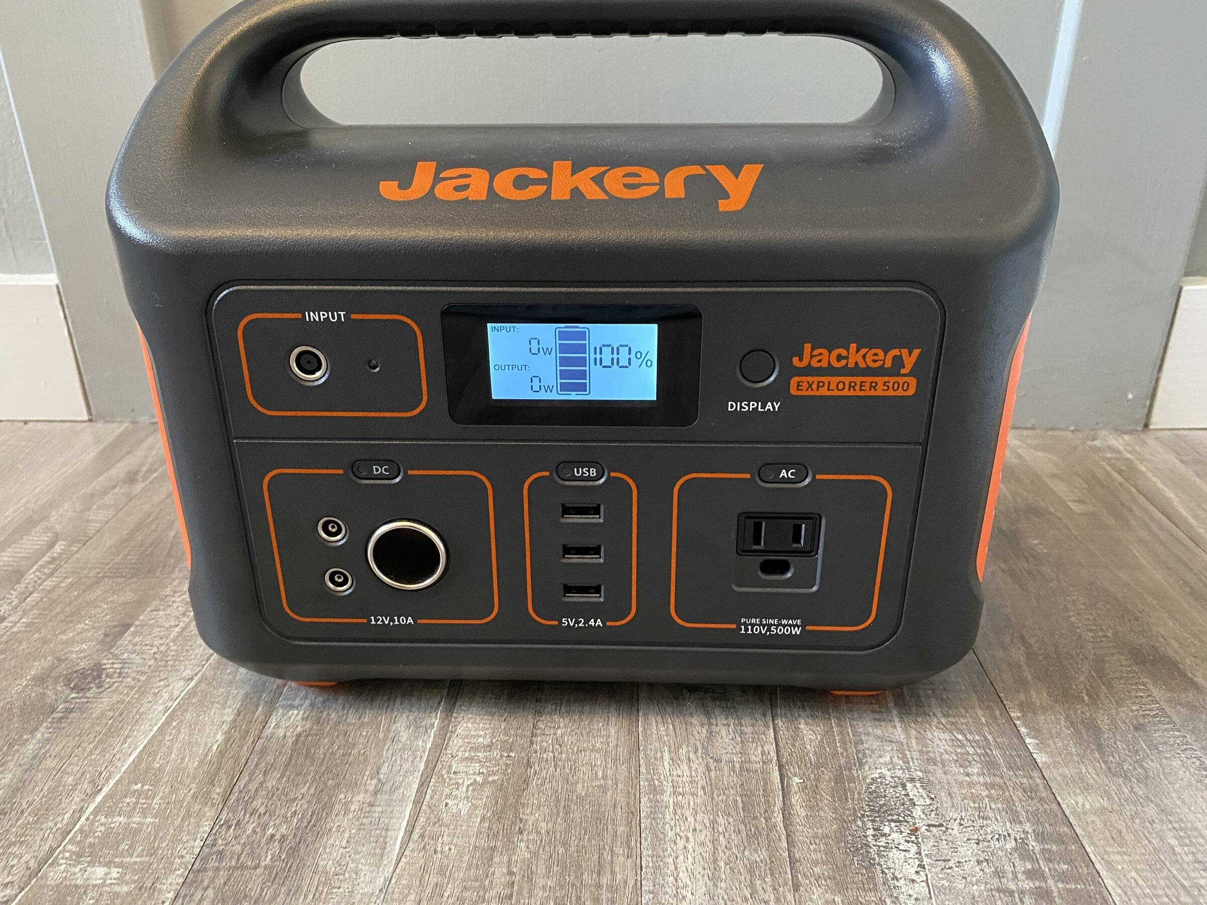 Jeep Wrangler JL Jackery 500 Jackery500