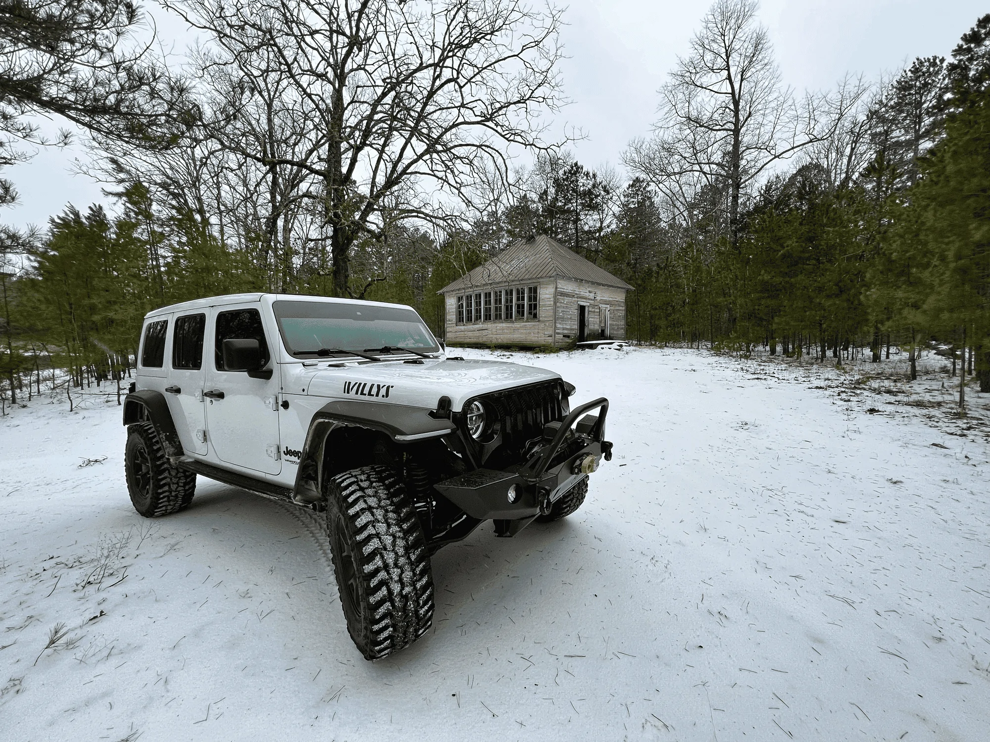 Jeep Wrangler JL Jeeps in Snow IMG_9087