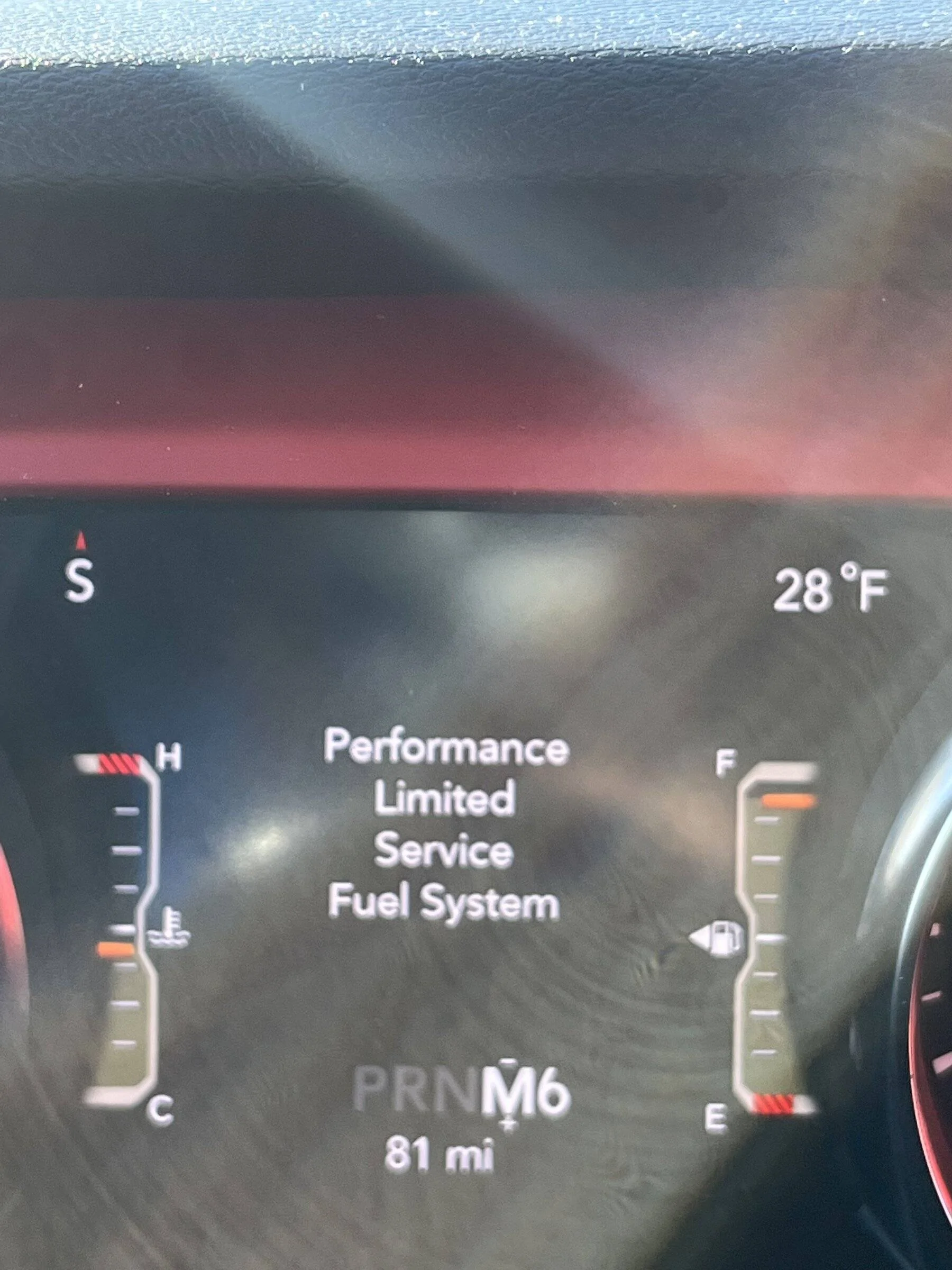 Jeep Wrangler JL "Performance Limited" Error code 2136DB82-7033-4AFE-9831-90CDB0978C90