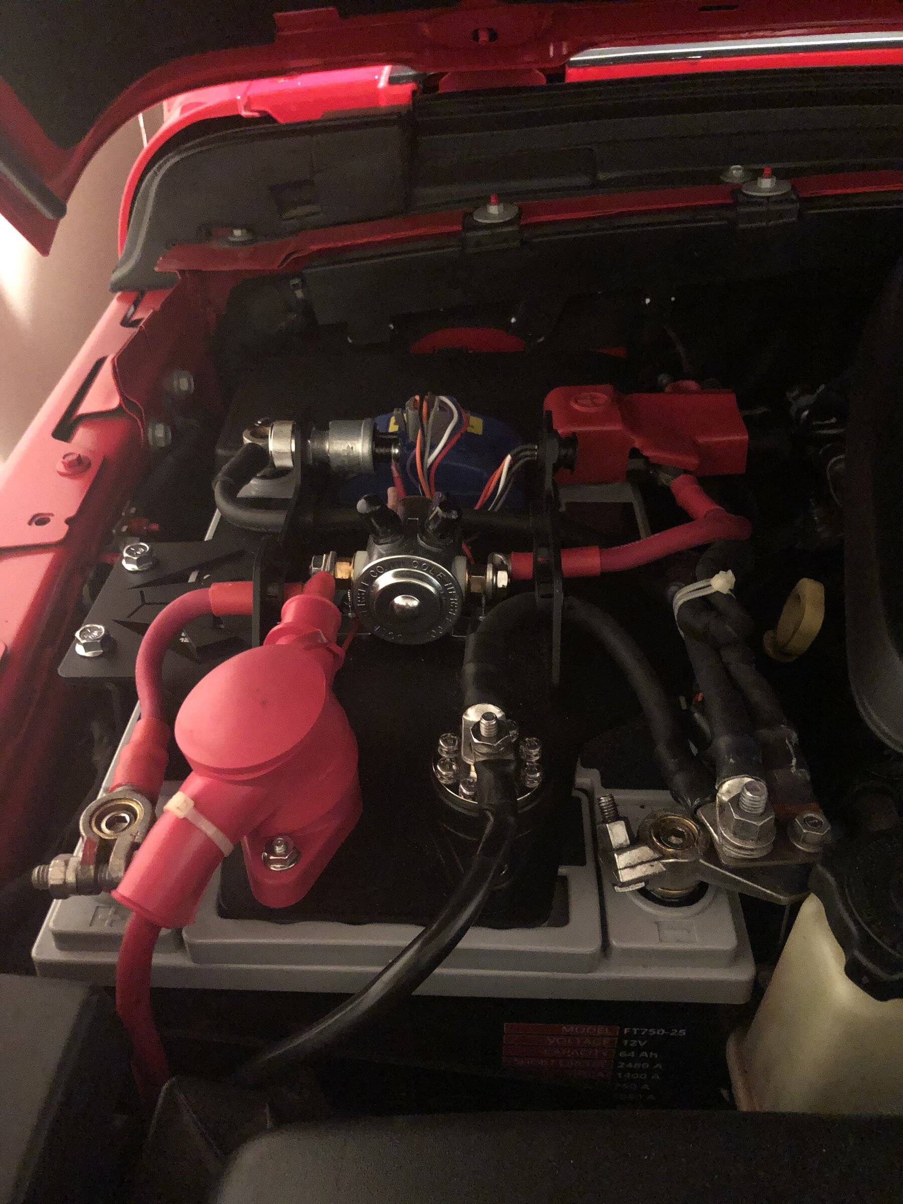 Jeep Wrangler JL Genesis Dual battery setup & S&B air intake? D620AF41-140A-4756-AA80-805006C101B0
