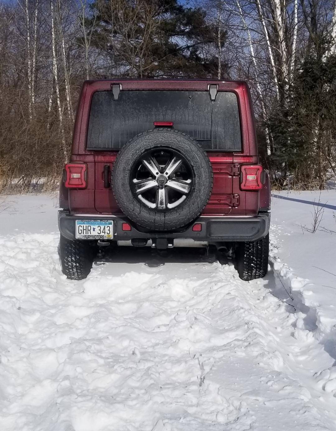 Jeep Wrangler JL Jeeps in Snow Snow 2