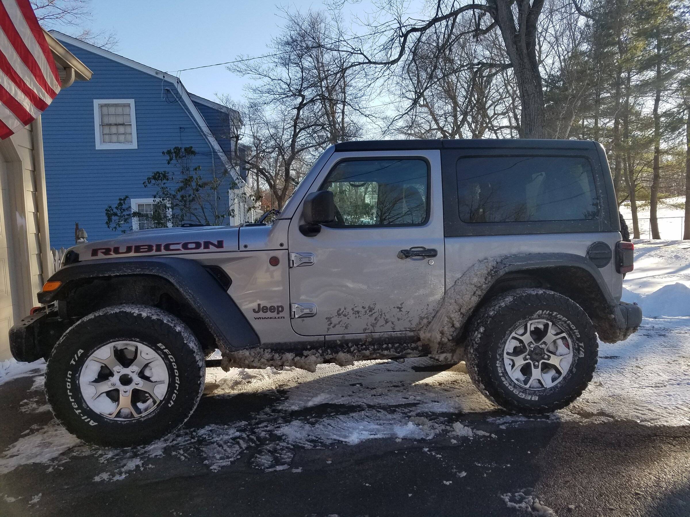 Jeep Wrangler JL Jeeps in Snow Snow Play