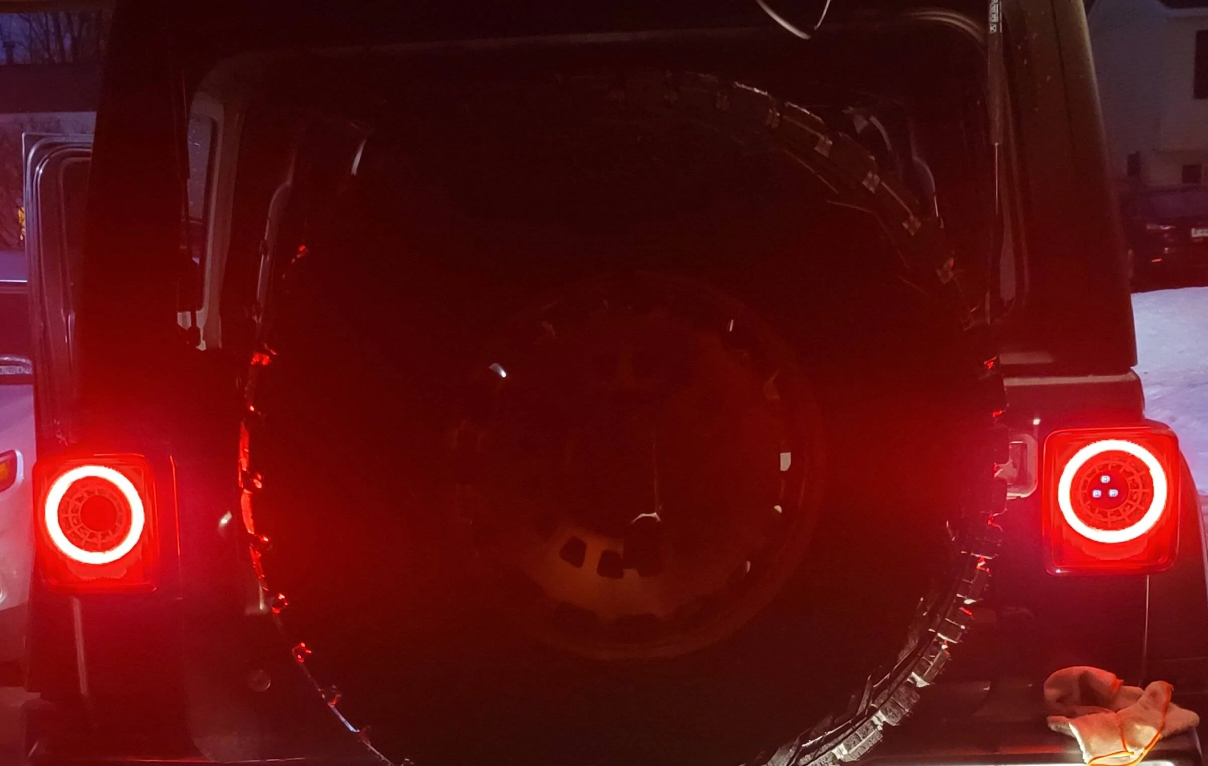 Jeep Wrangler JL Rear brake light not working properly 20220211_181538