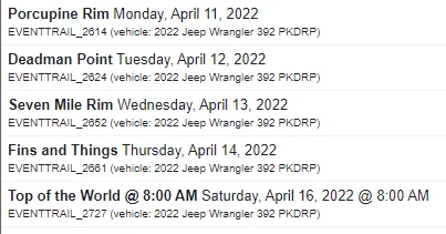 Jeep Wrangler JL Any 392 owners here attending Moab EJS? 1645024244624