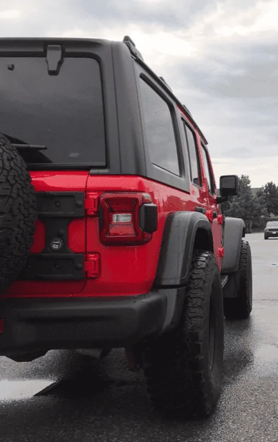 Jeep Wrangler JL A offset