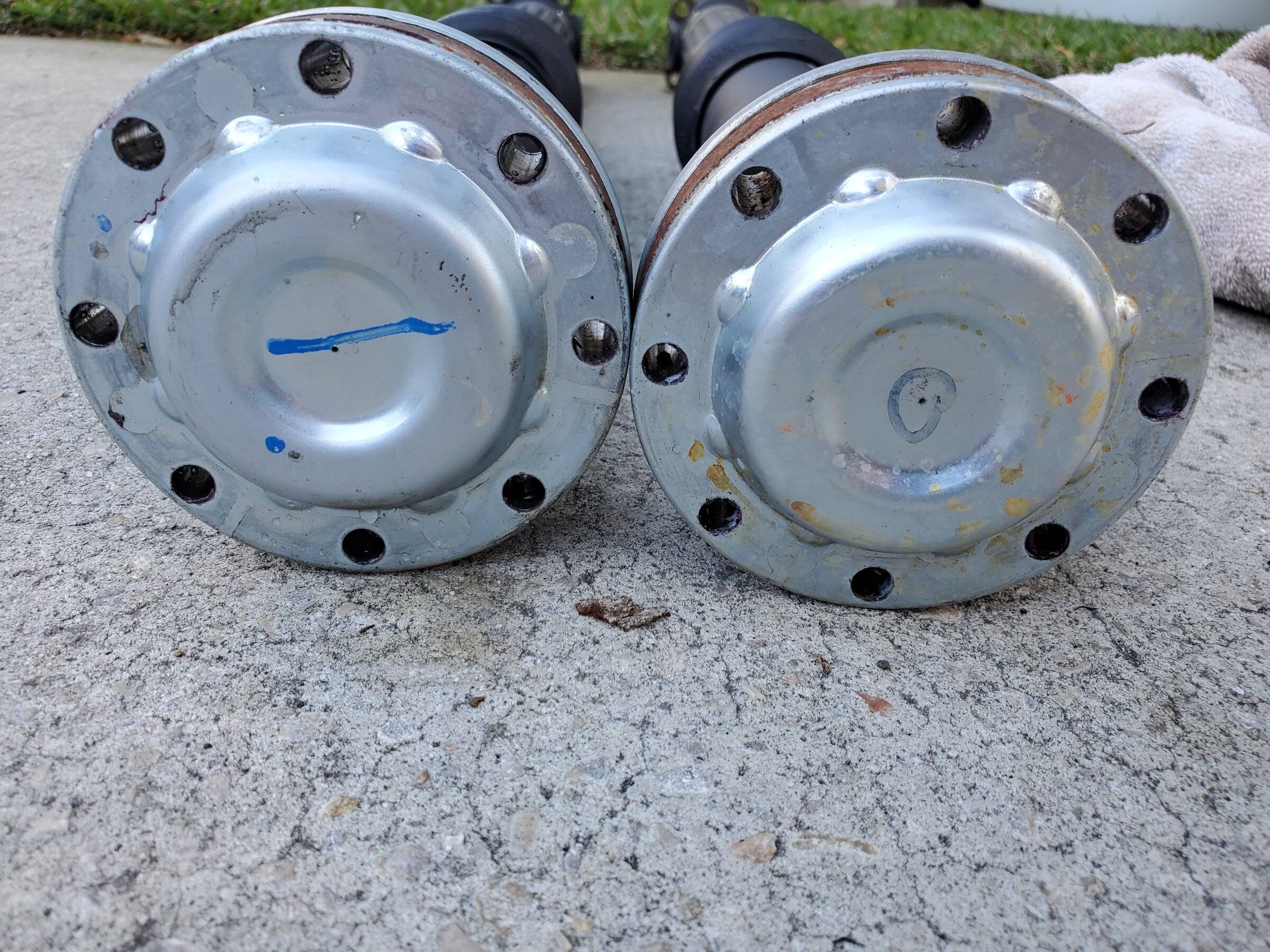 Jeep Wrangler JL Front driveshaft Sahara vs. Rubicon - difference? 20220217_164213