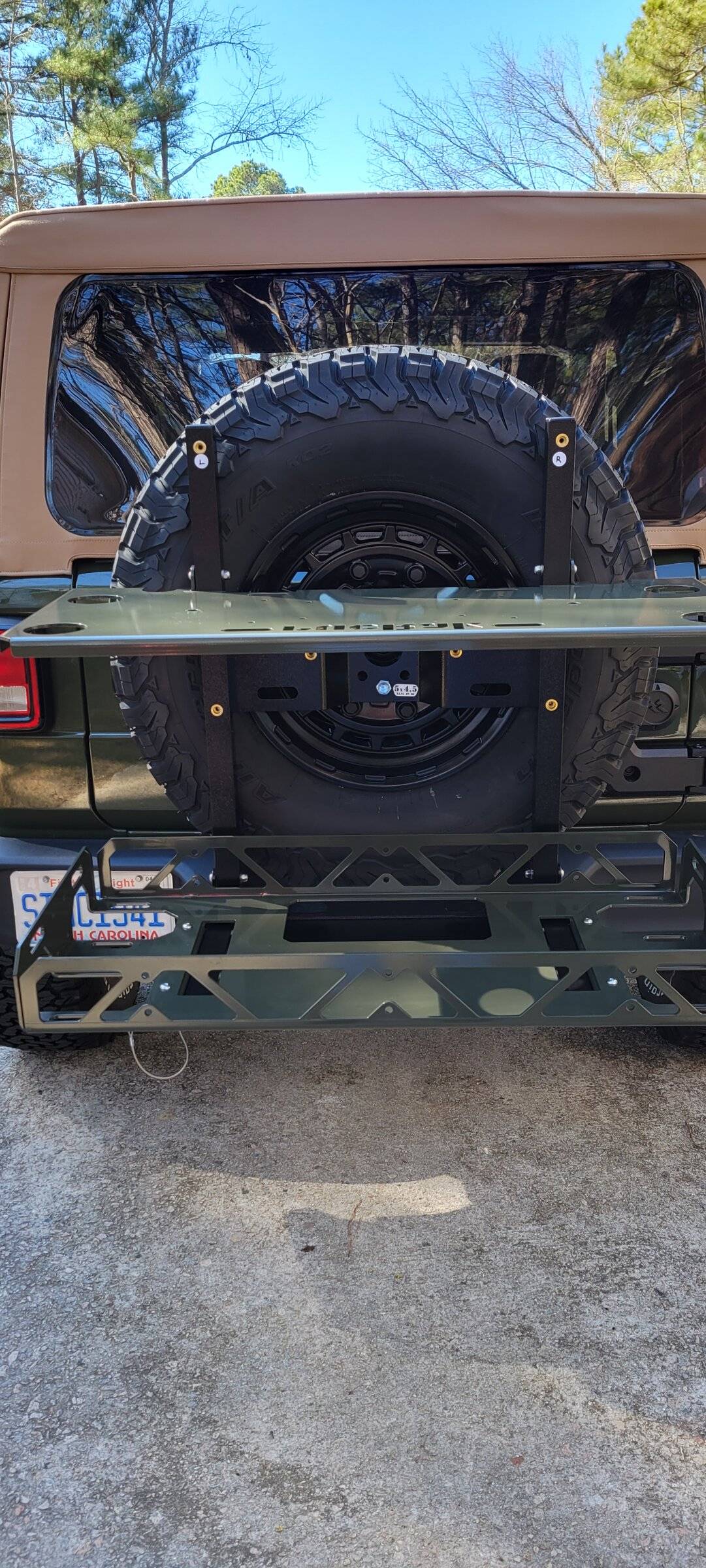 Jeep Wrangler JL Interior/Exterior Storage Ideas Area 20220220_113112