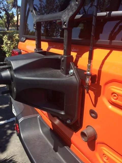 Jeep Wrangler JL 37" spare tire bracket IMG_7682