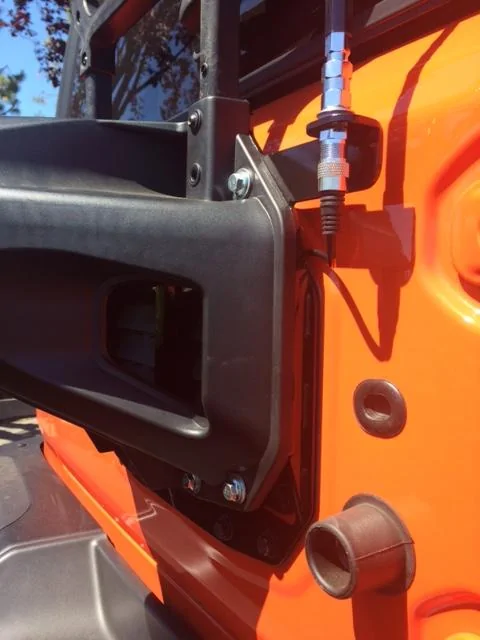 Jeep Wrangler JL 37" spare tire bracket IMG_7683