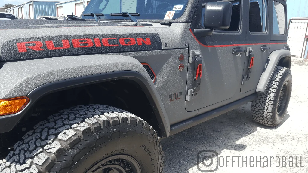 Jeep Wrangler JL Door Hinge Steps 1
