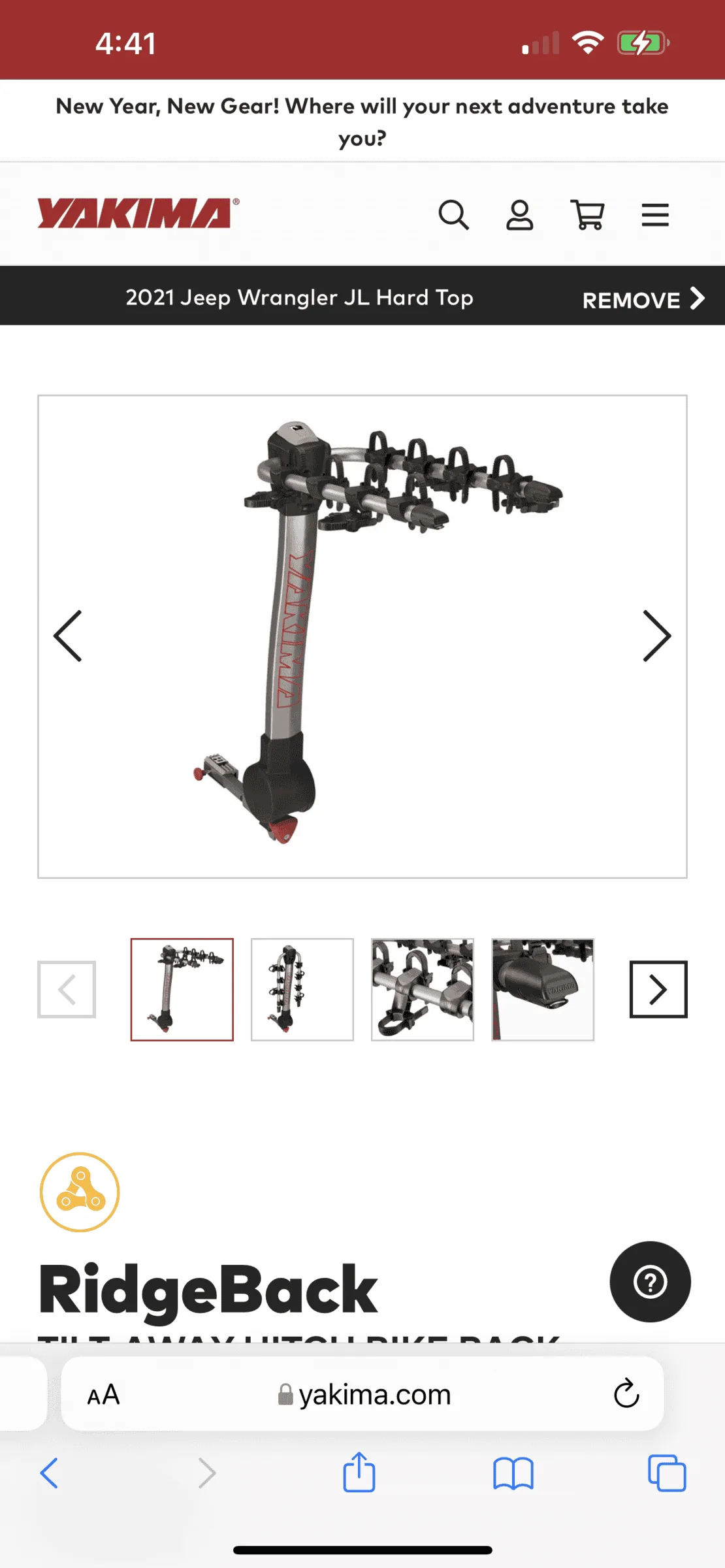 Jeep Wrangler JL Bike Rack Options?? C58ECCEC-D4B8-4D28-823D-E7BE3FD0BC84