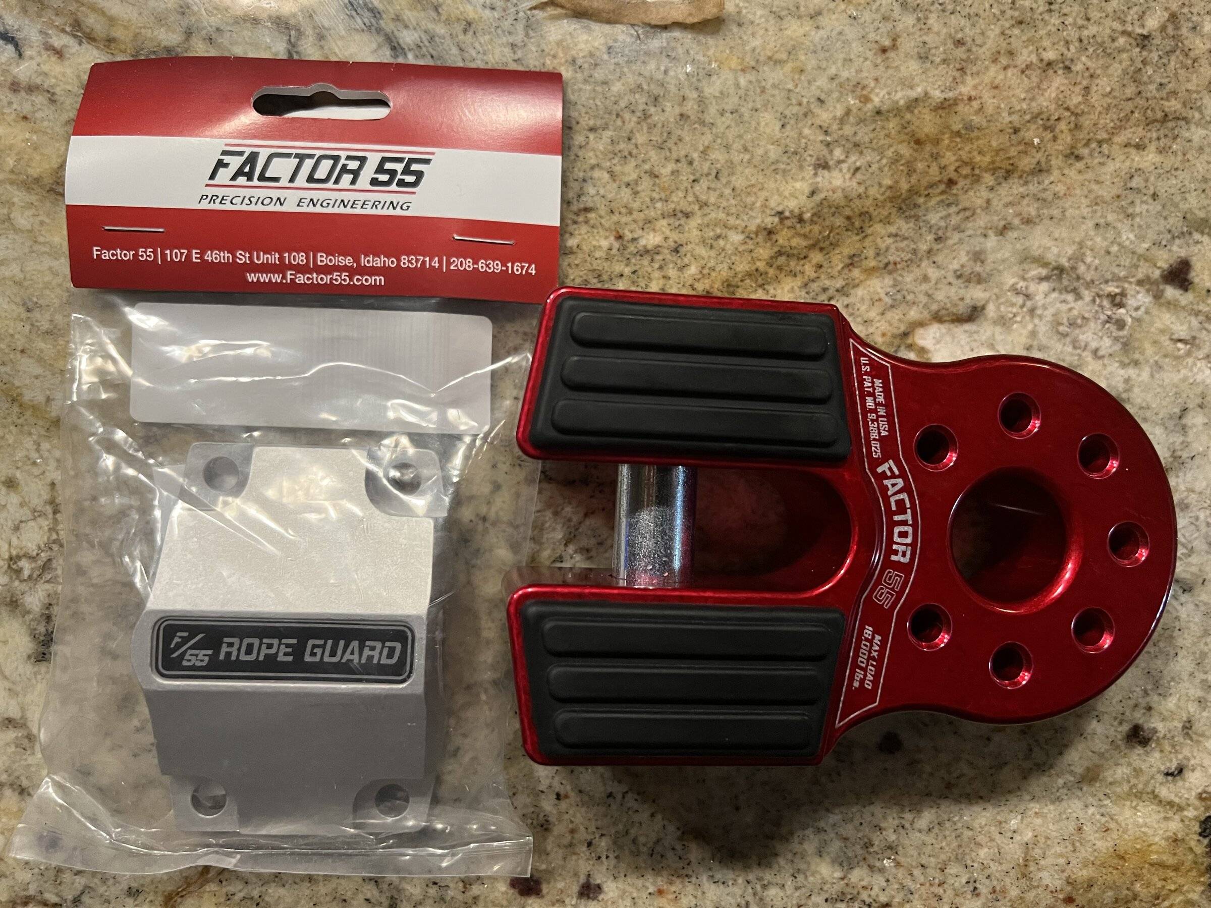 Jeep Wrangler JL $150 - New Factor 55 FlatLink with rope guard F492F3F8-B9F1-4117-8637-A30E6BBD3799