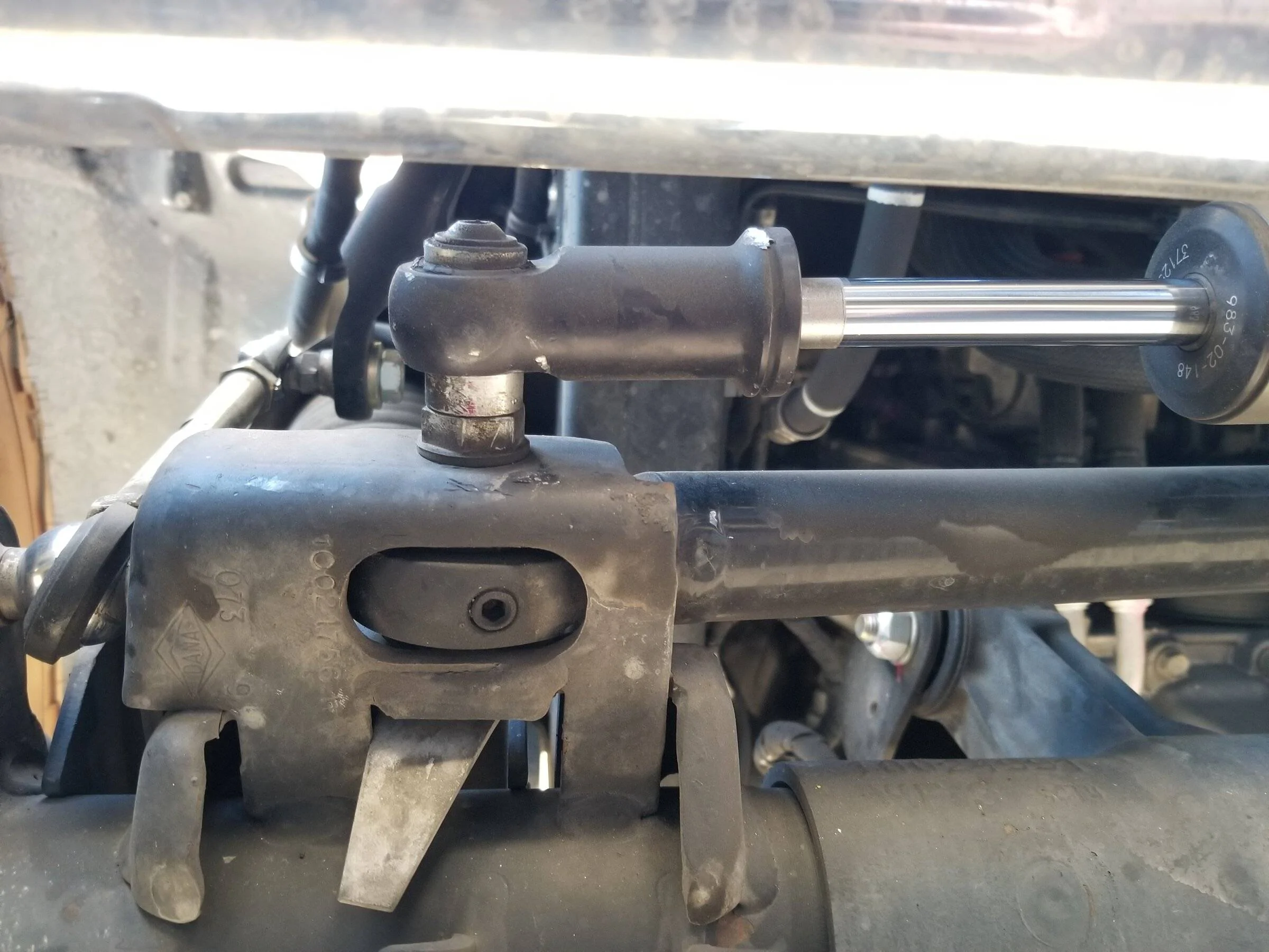 Jeep Wrangler JL Stabilizer setting and shimmying 20220218_164644