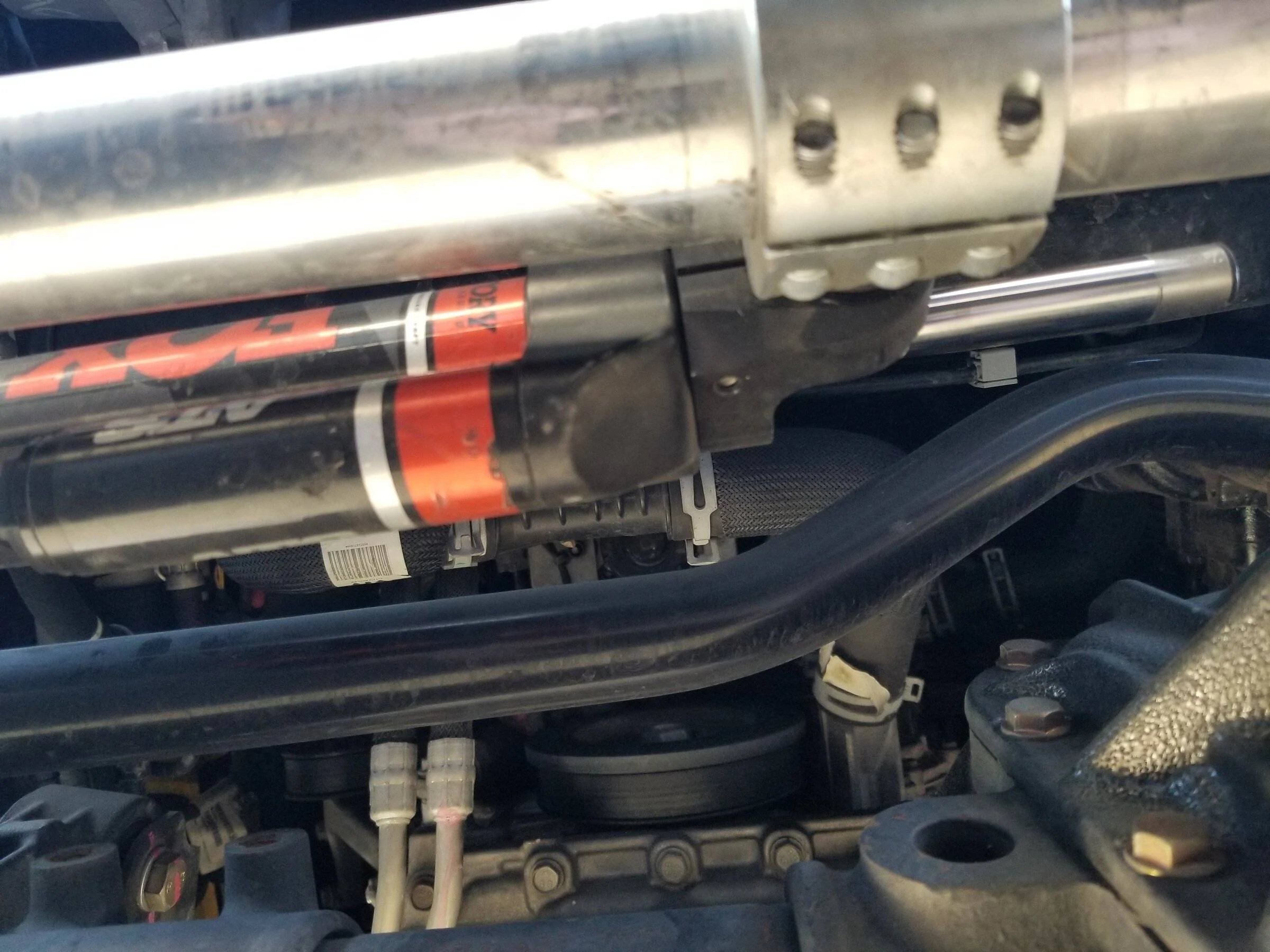 Jeep Wrangler JL Stabilizer setting and shimmying 20220218_164659