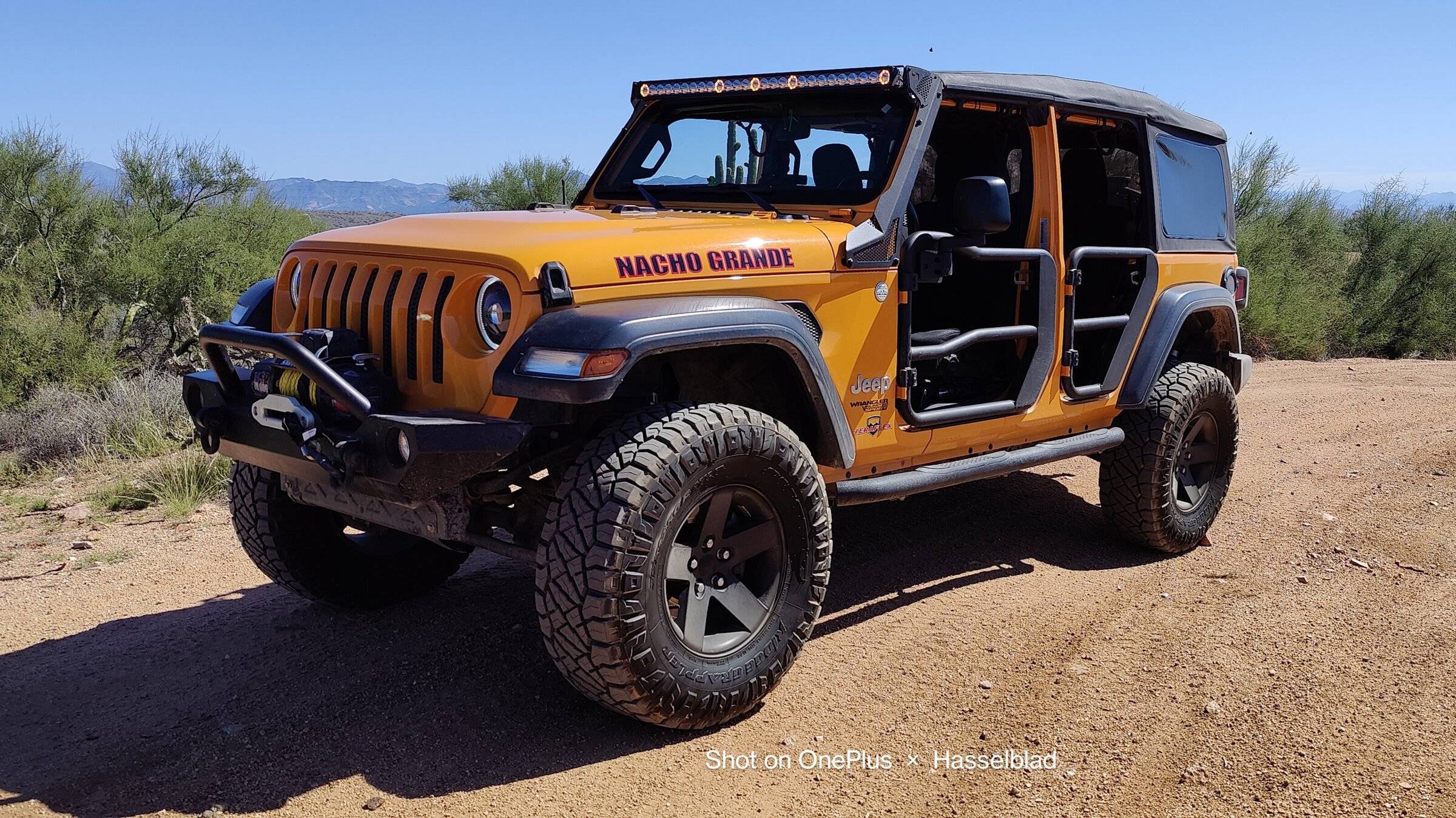 Jeep Wrangler JL Jeep names! Nacho Grande large