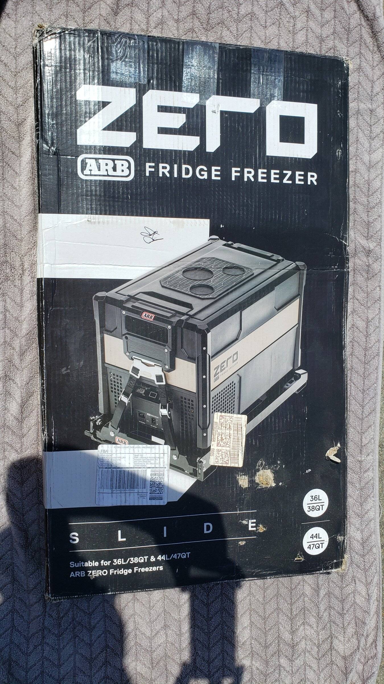 Jeep Wrangler JL ARB ZERO FRIDGE AND SLIDER - 47QT 20210424_141007