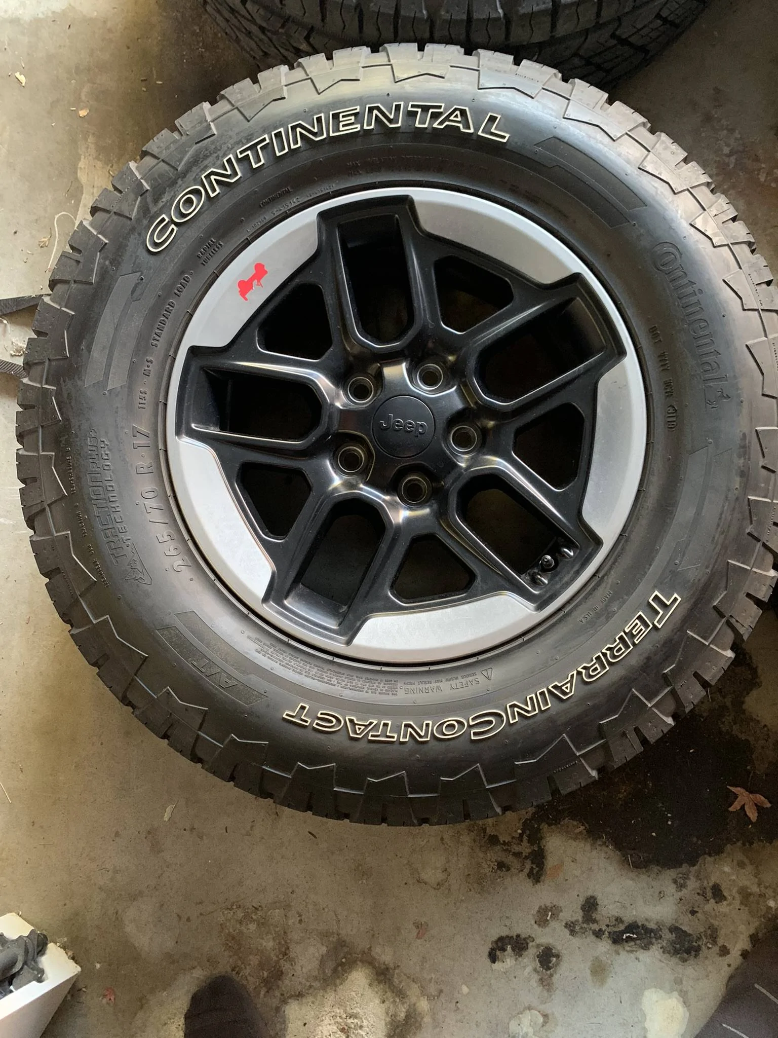 Jeep Wrangler JL 5 Rubicon wheels & tires - $950 IMG_5297