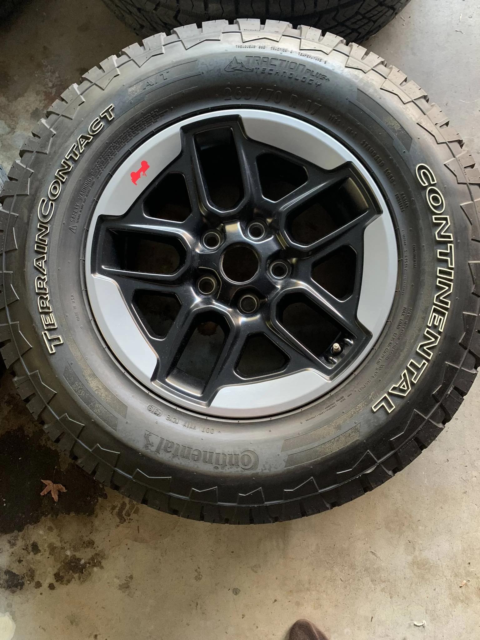 Jeep Wrangler JL 5 Rubicon wheels & tires - $950 IMG_5298