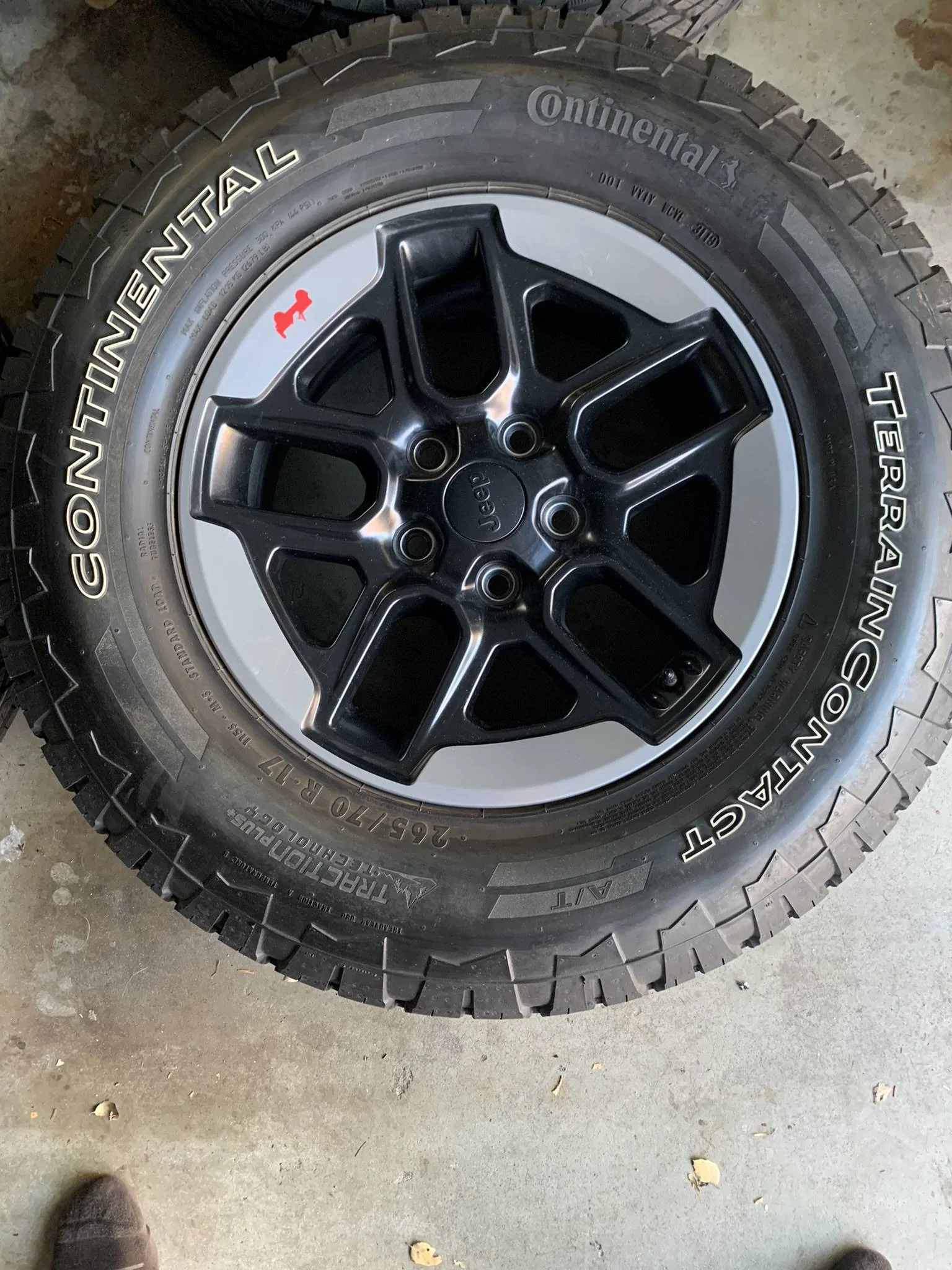 Jeep Wrangler JL 5 Rubicon wheels & tires - $950 IMG_5299