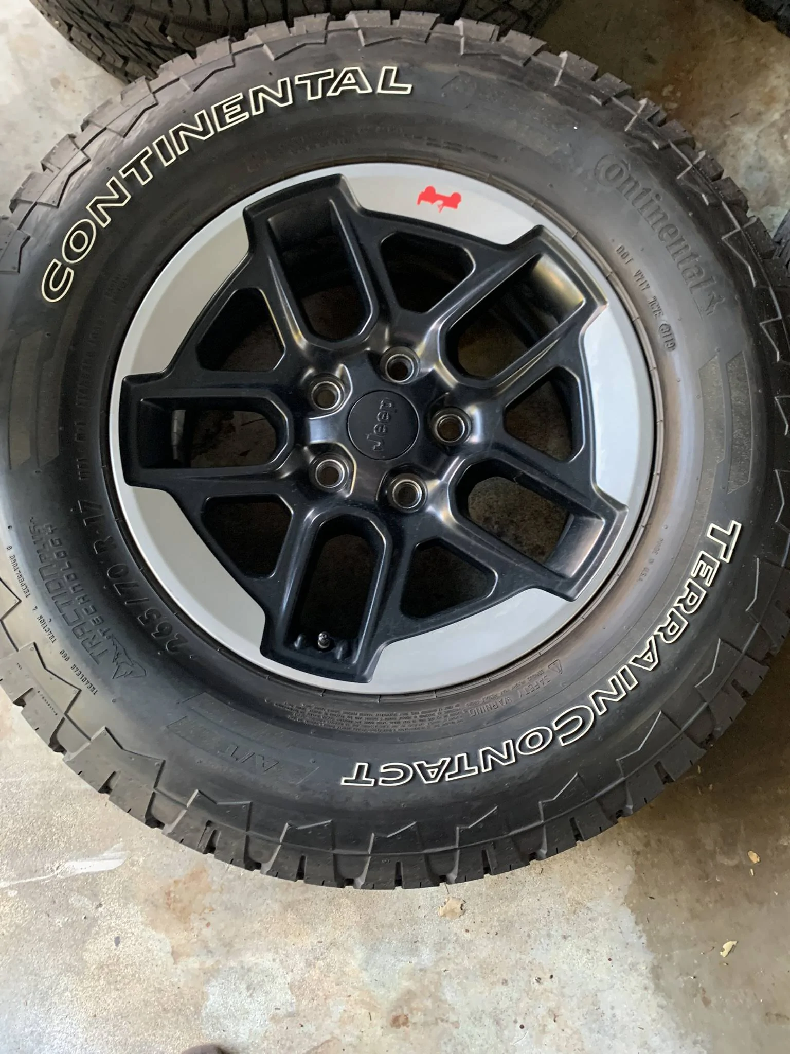 Jeep Wrangler JL 5 Rubicon wheels & tires - $950 IMG_5300