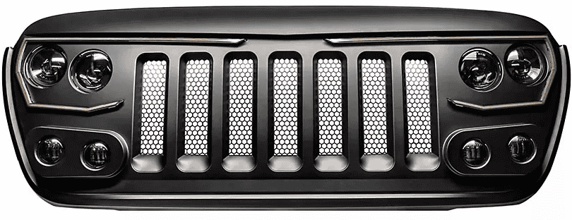 Jeep Wrangler JL Stylish grills that aren't ANGRY. Do they exist? 1646598297390
